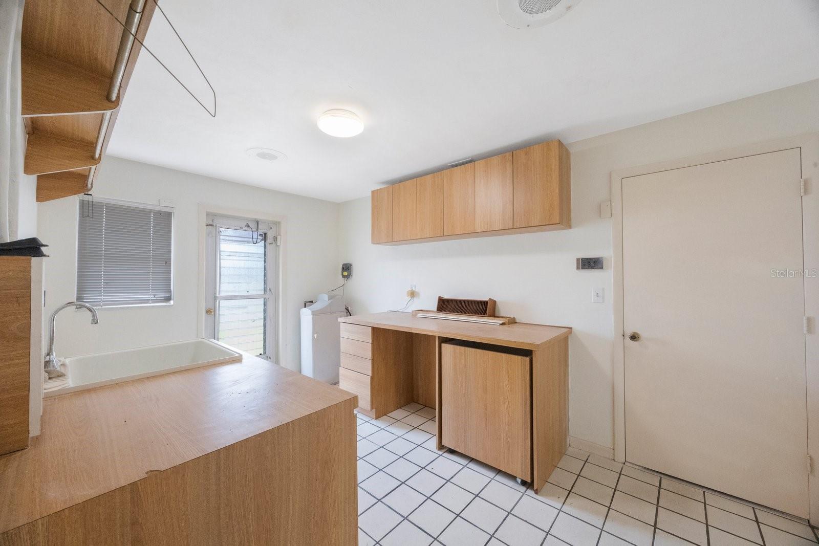 Huge laundry room!