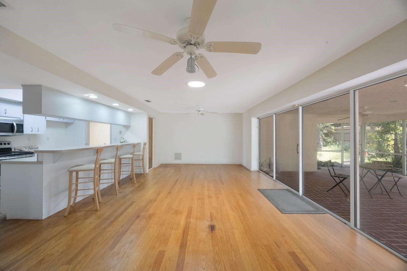 spacious family room!