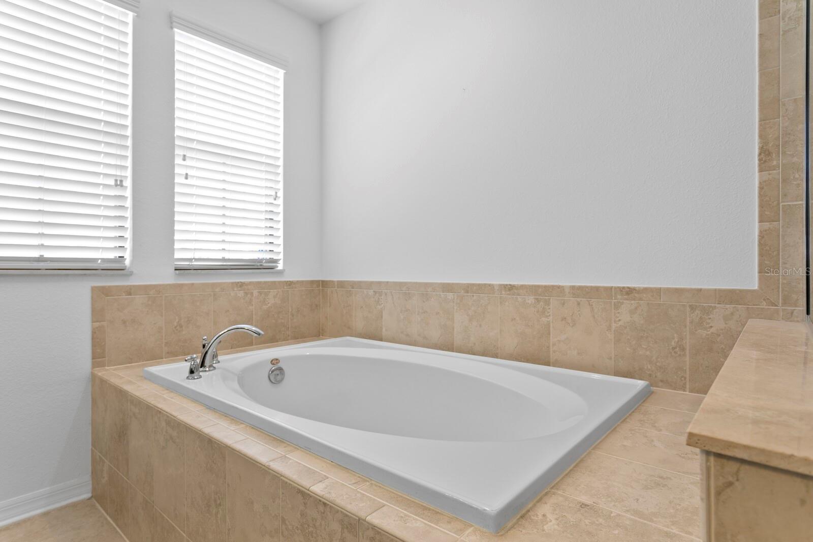 Soaking Tub - Light and Bright