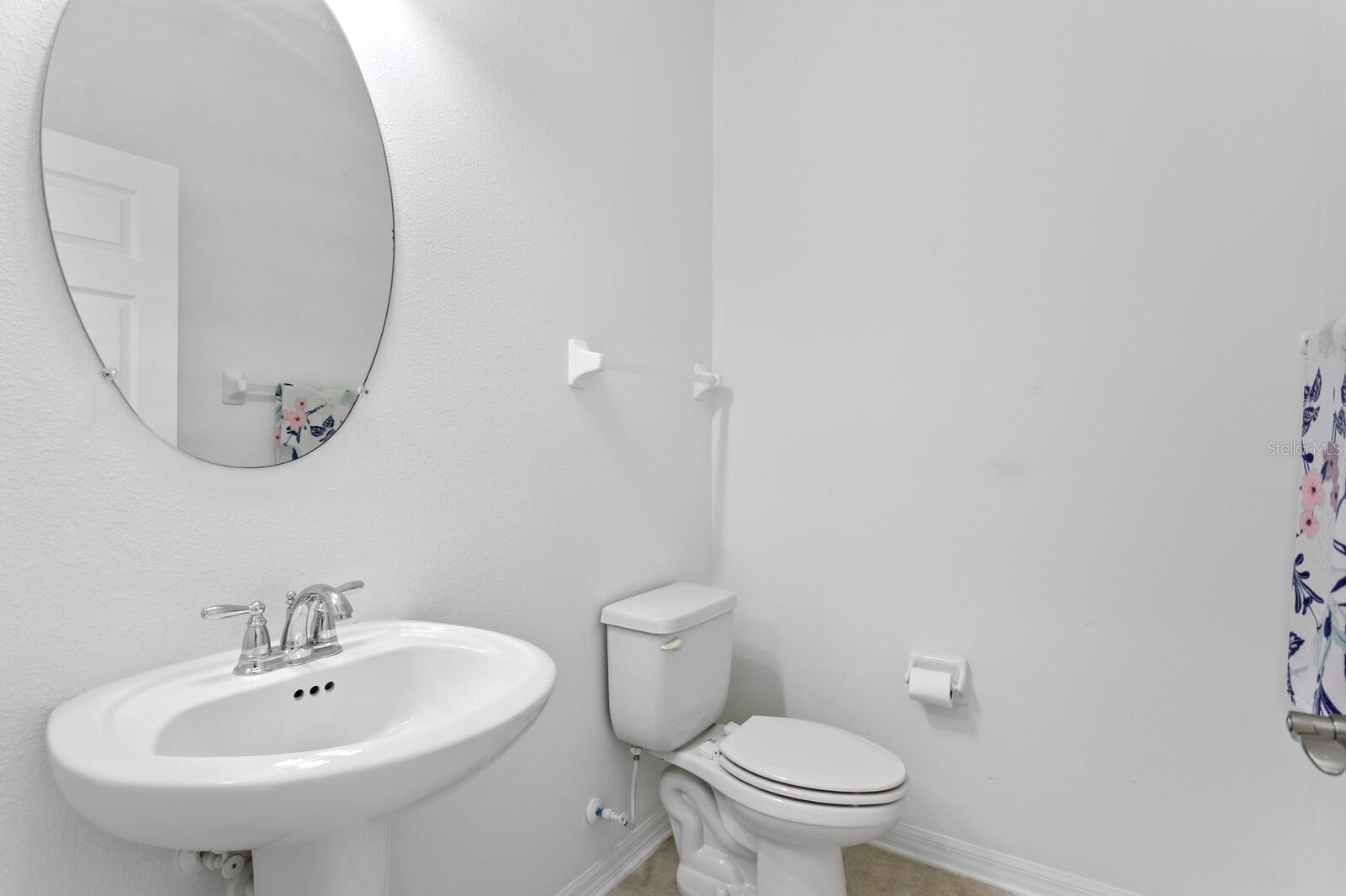 Downstairs Half Bath