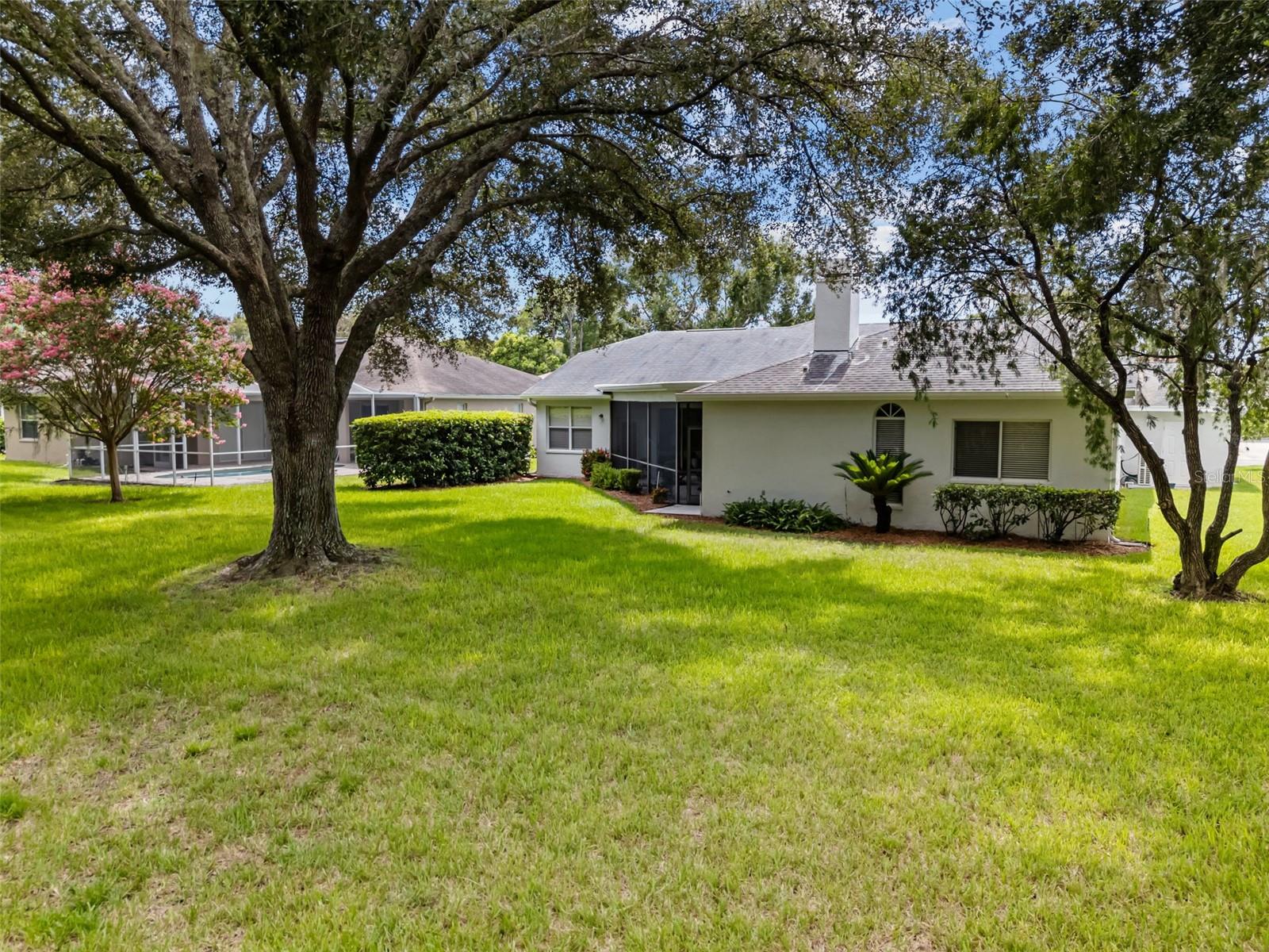 This backyard is truly impressive—offering ample space to add a pool or enjoy as-is for outdoor relaxation and entertaining.