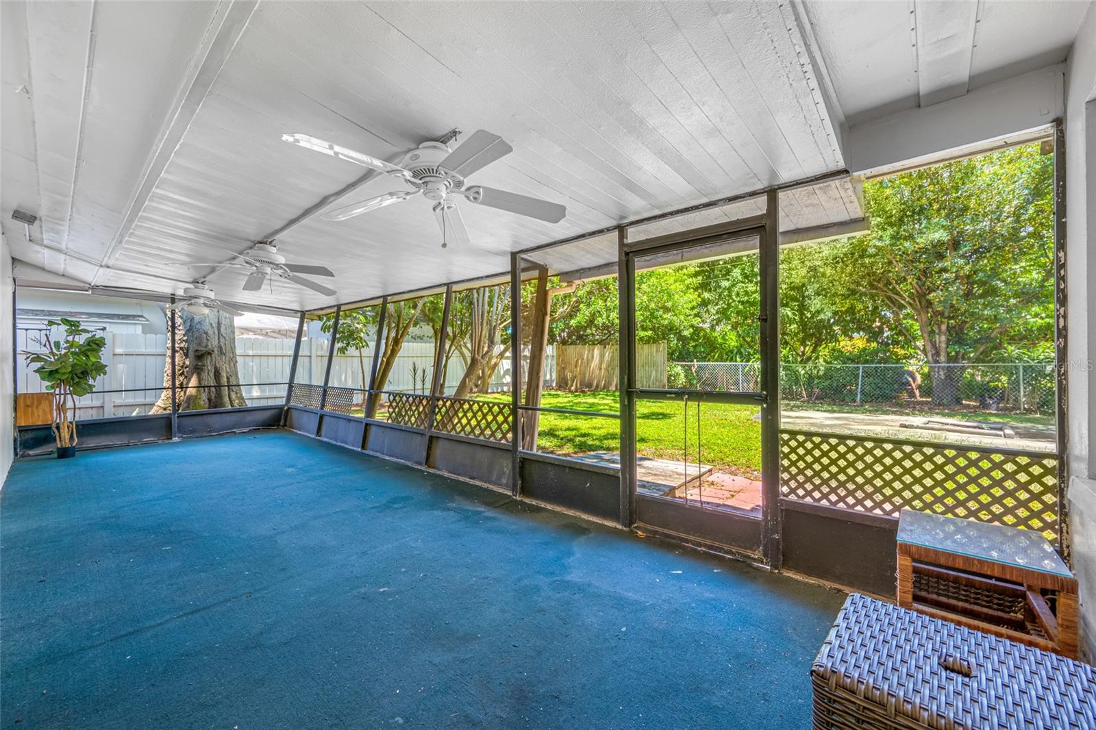 The Lanai when virutally staged!