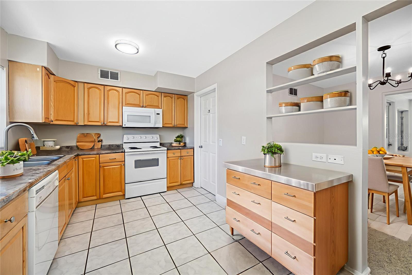 The Kitchen virtually staged