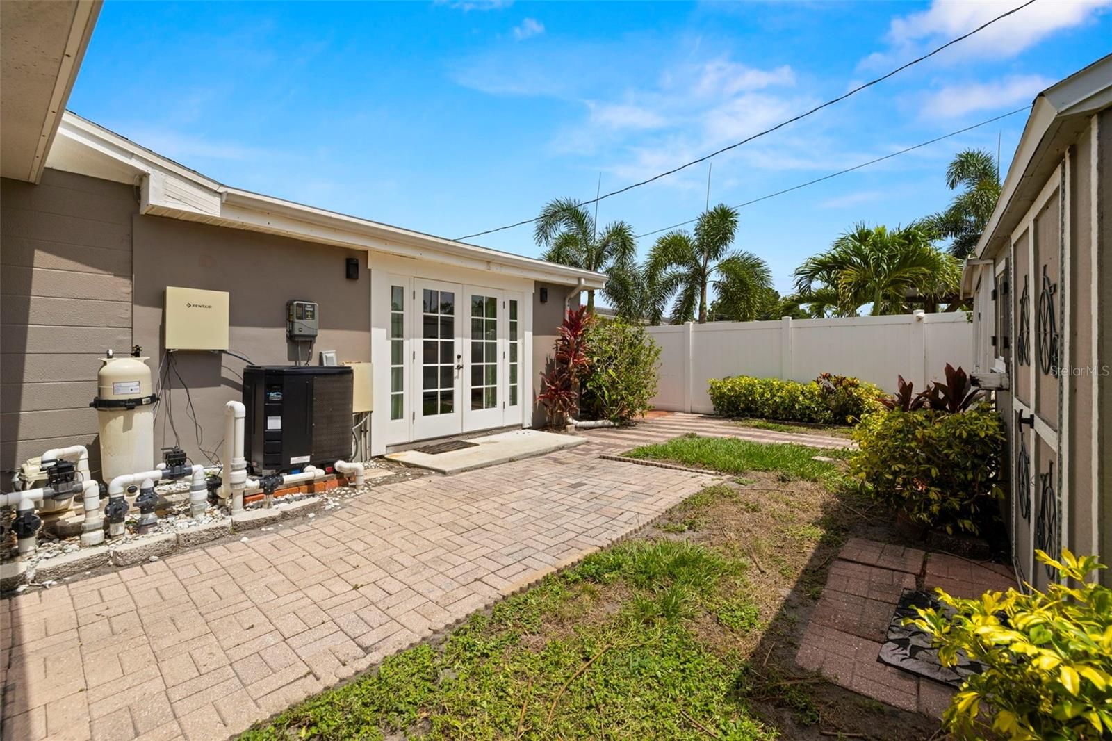 Patio with Main Primary Bedroom Access