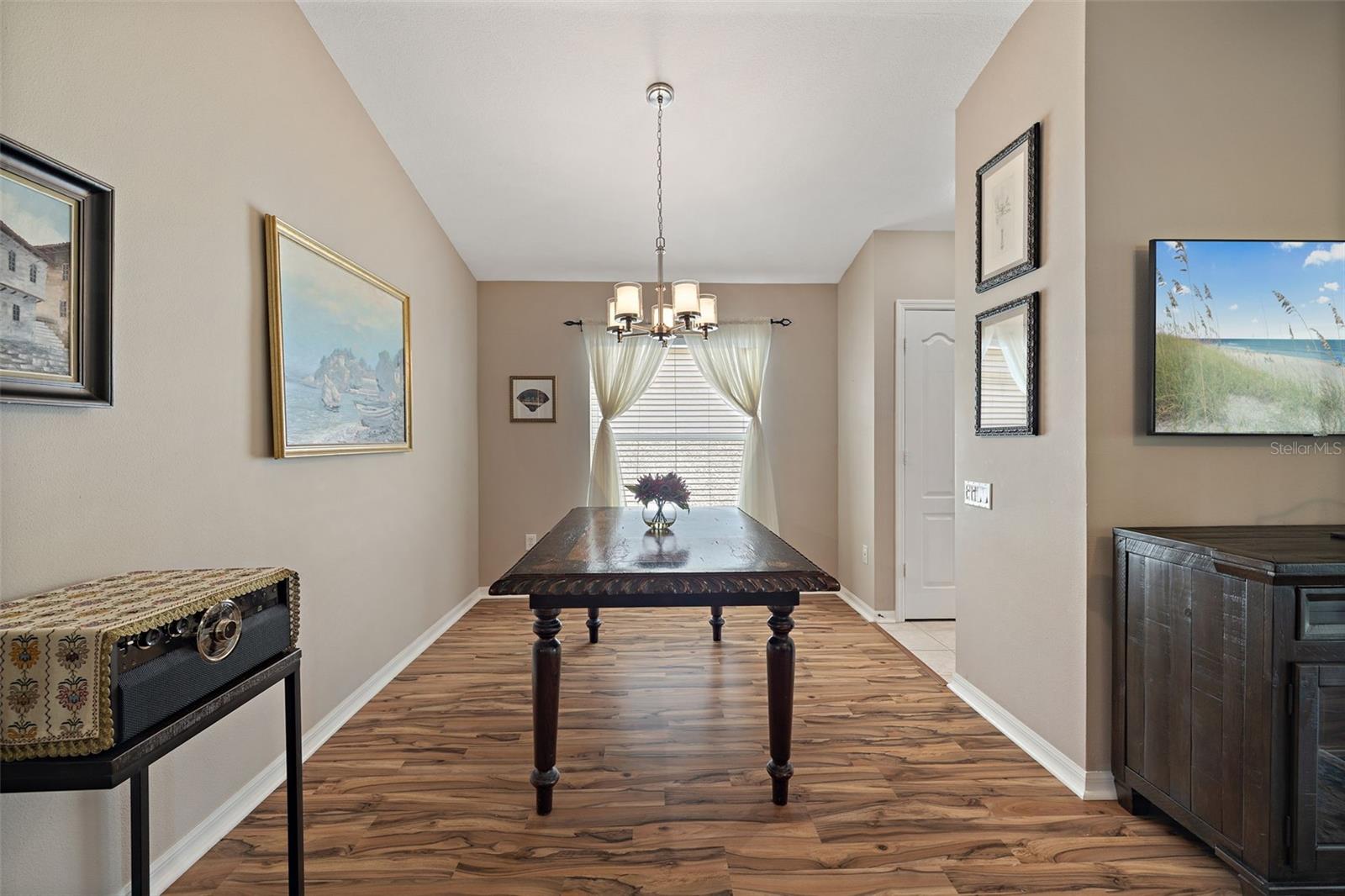 Dining room area