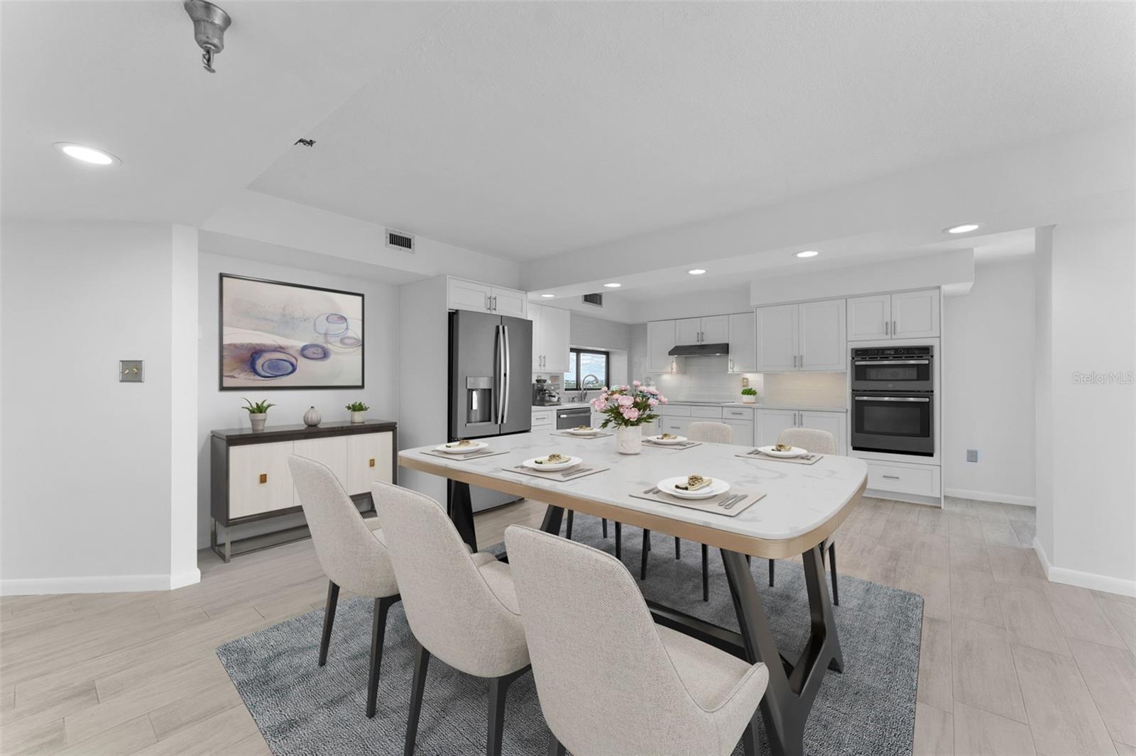 Virtual Staging of Kitchen