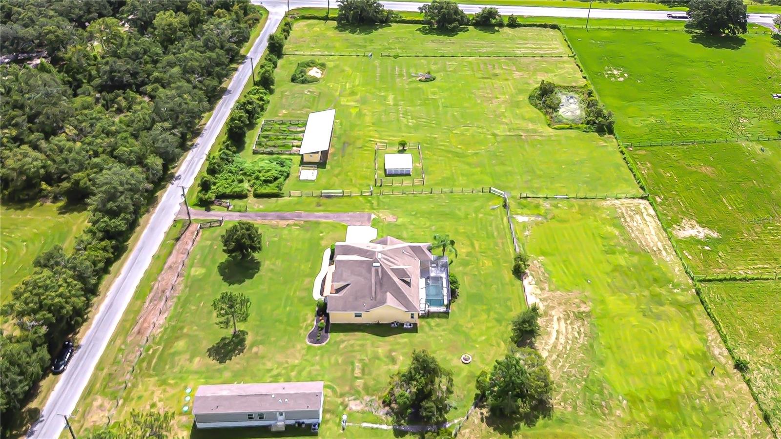 Expansive pastures with fresh irrigation—horse-ready!
