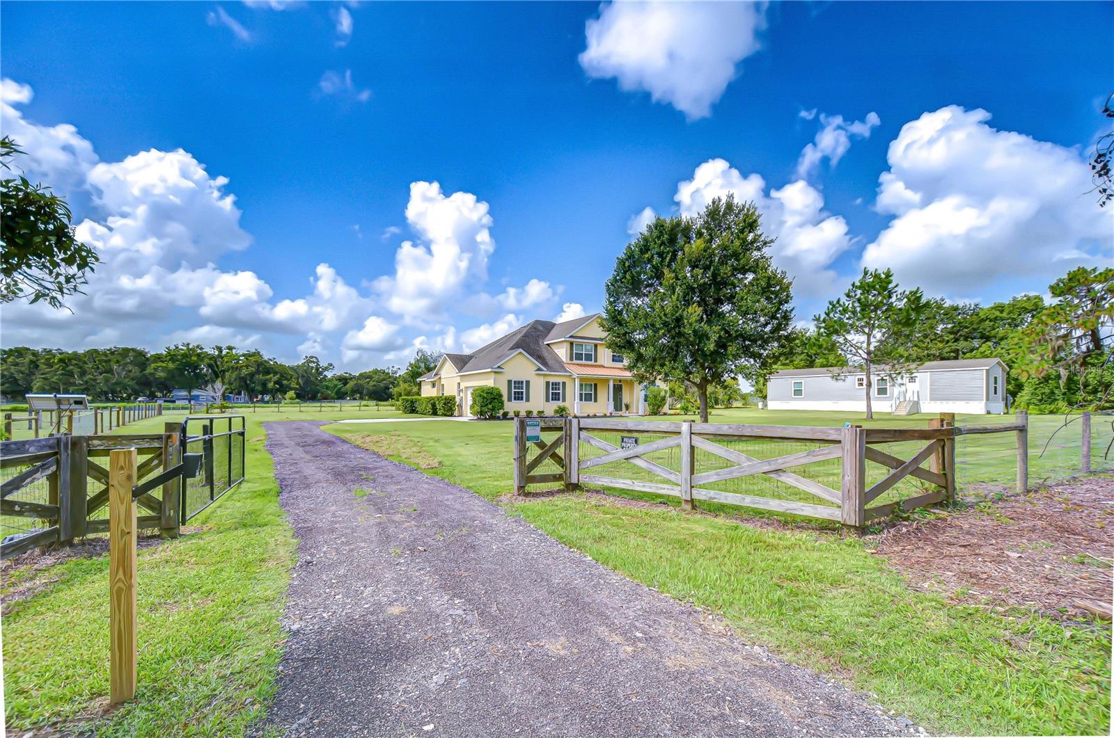 Gated entry offers added security and curb appeal!