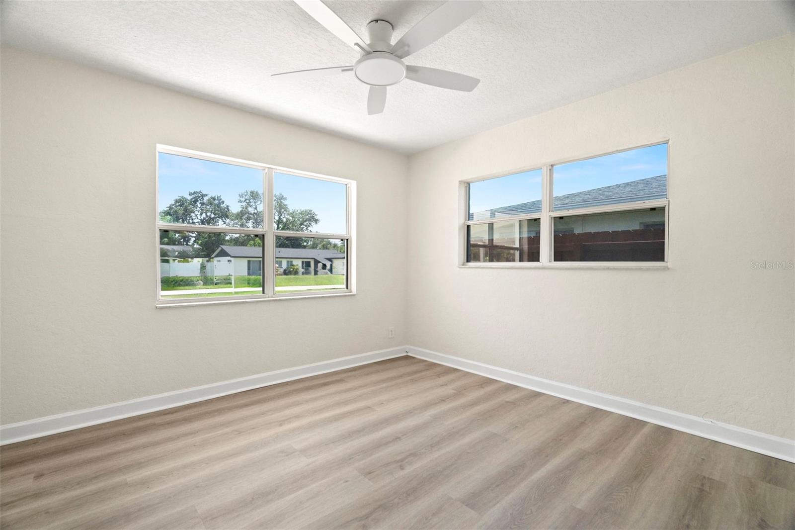 Large secondary bedrooms