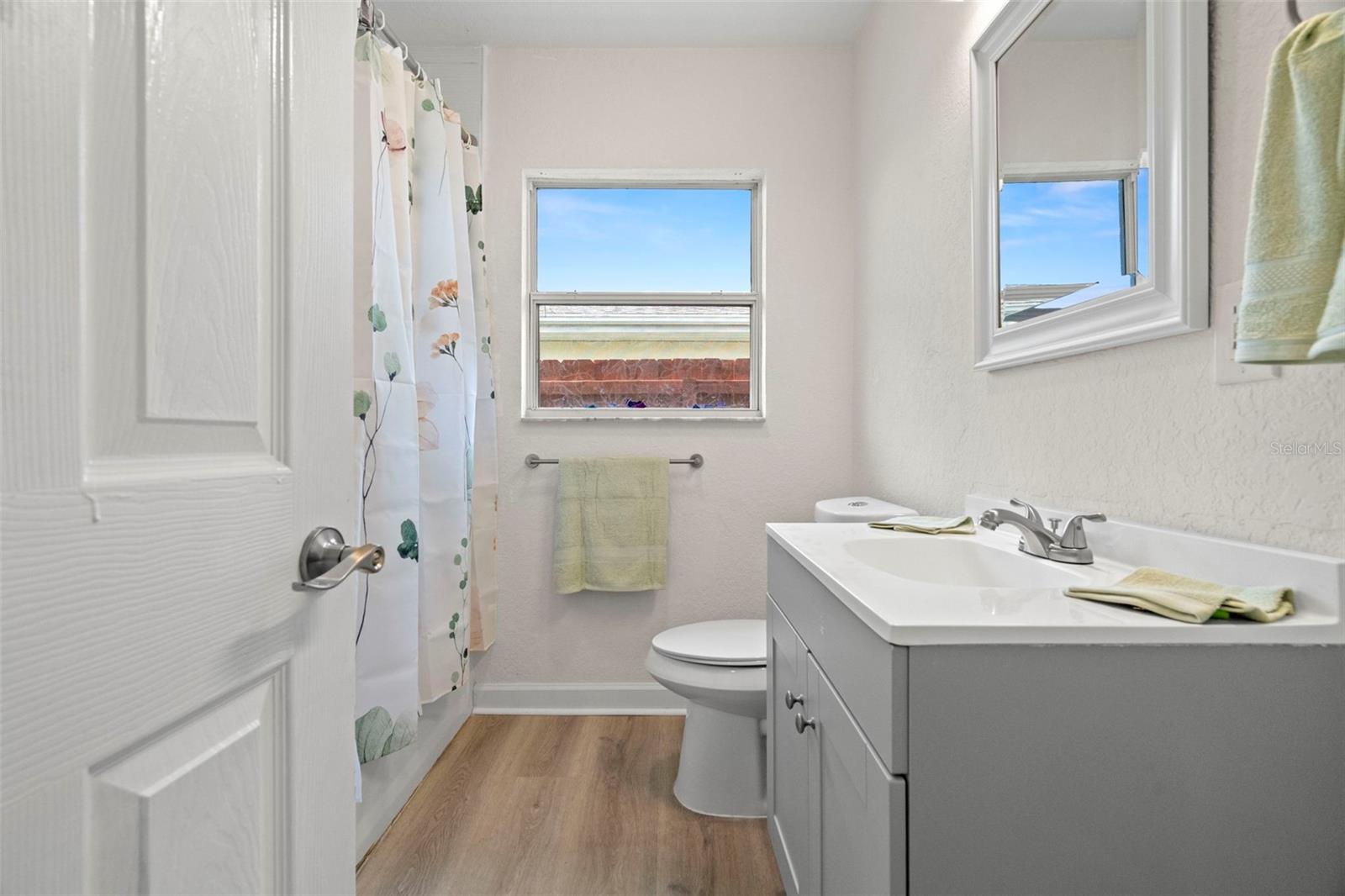 Hall bath