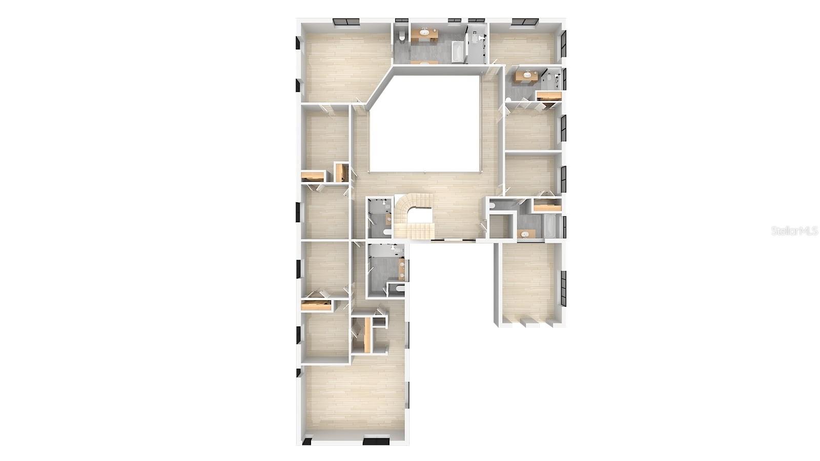 Floorplan of current plans first floor