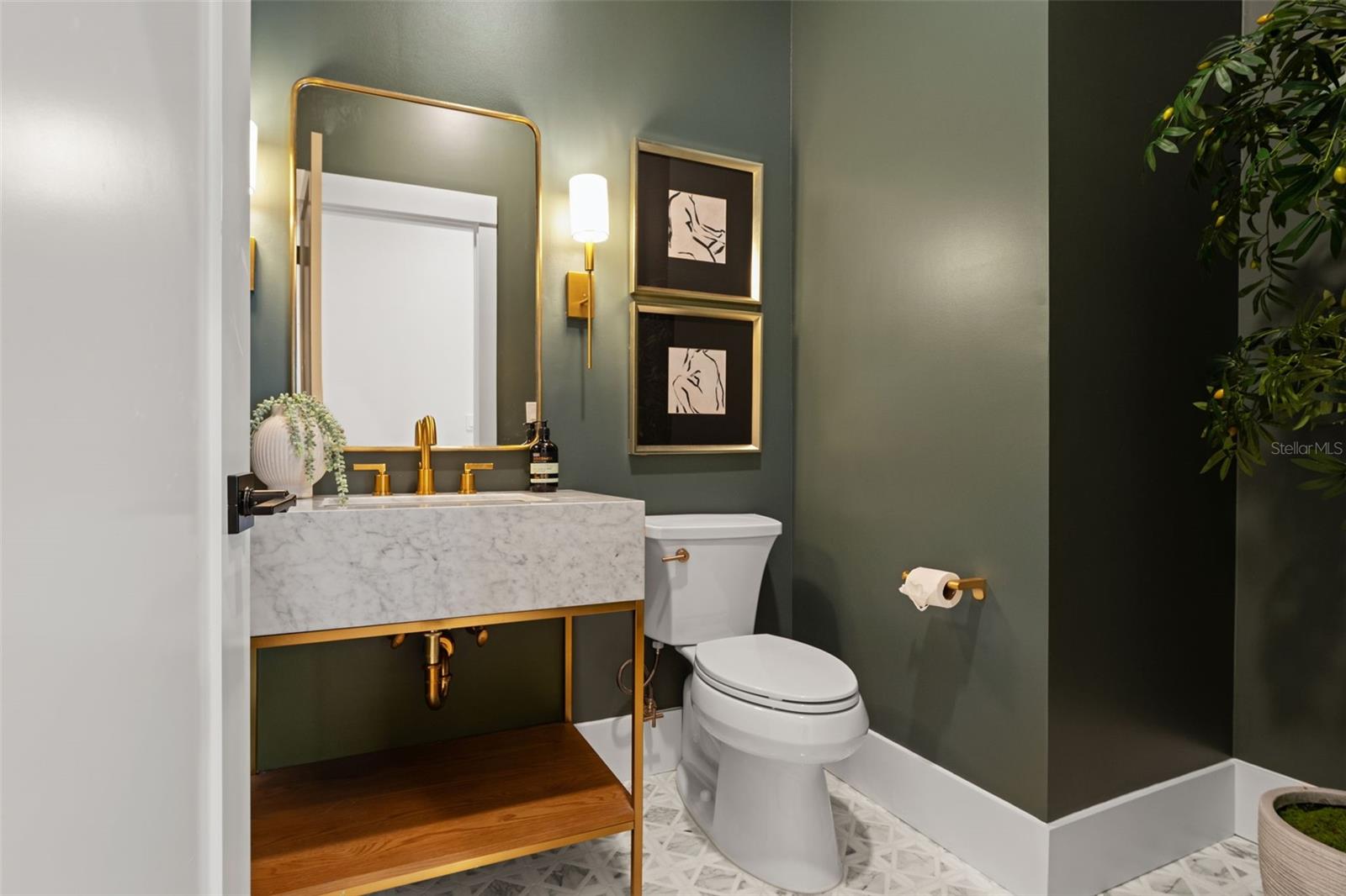 Downstairs Half Bath