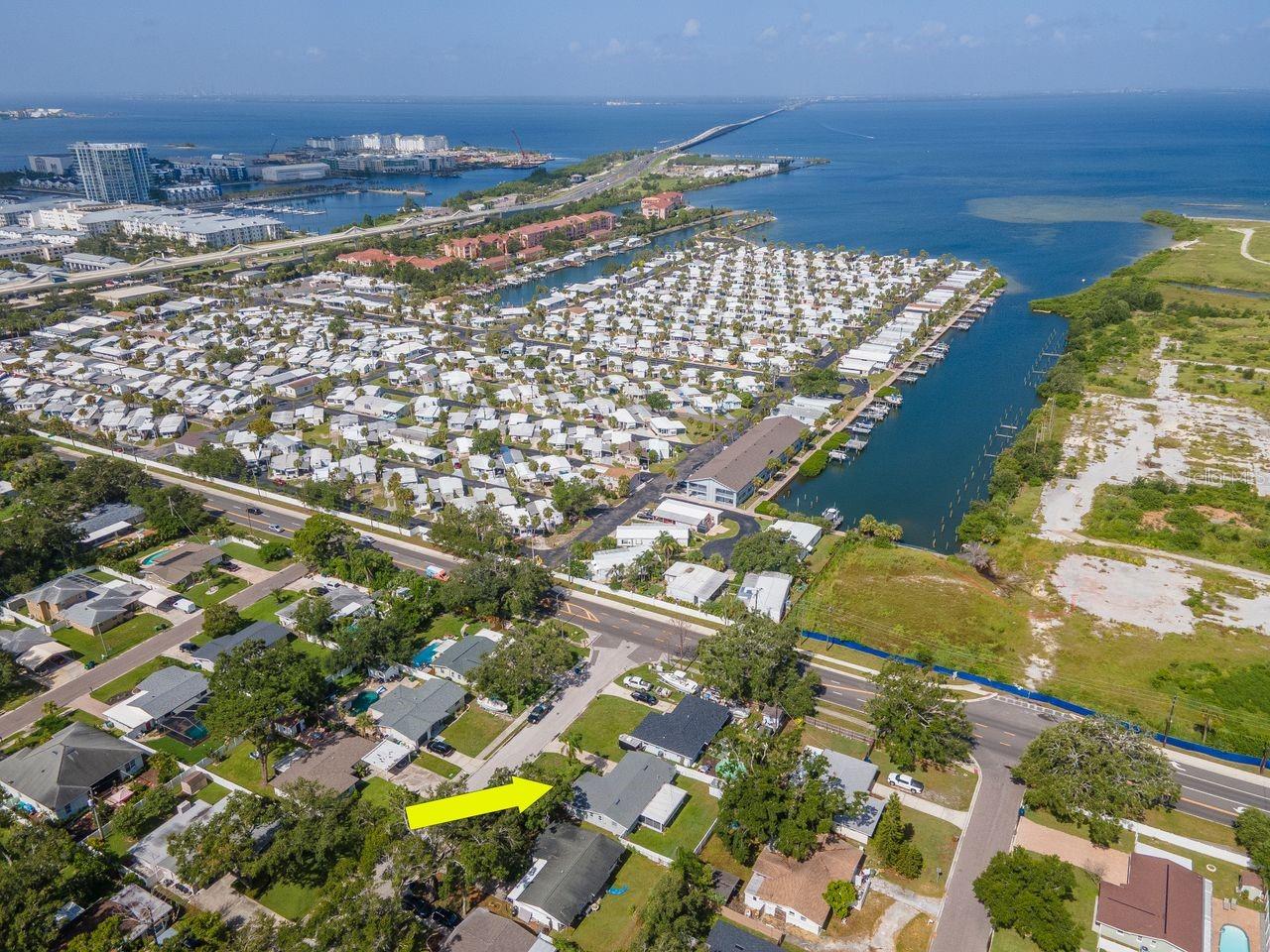 Ariel West View