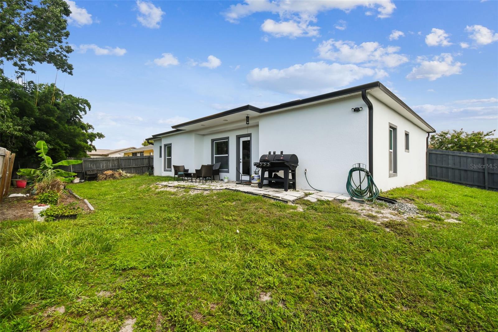 Rear home view - Gutters