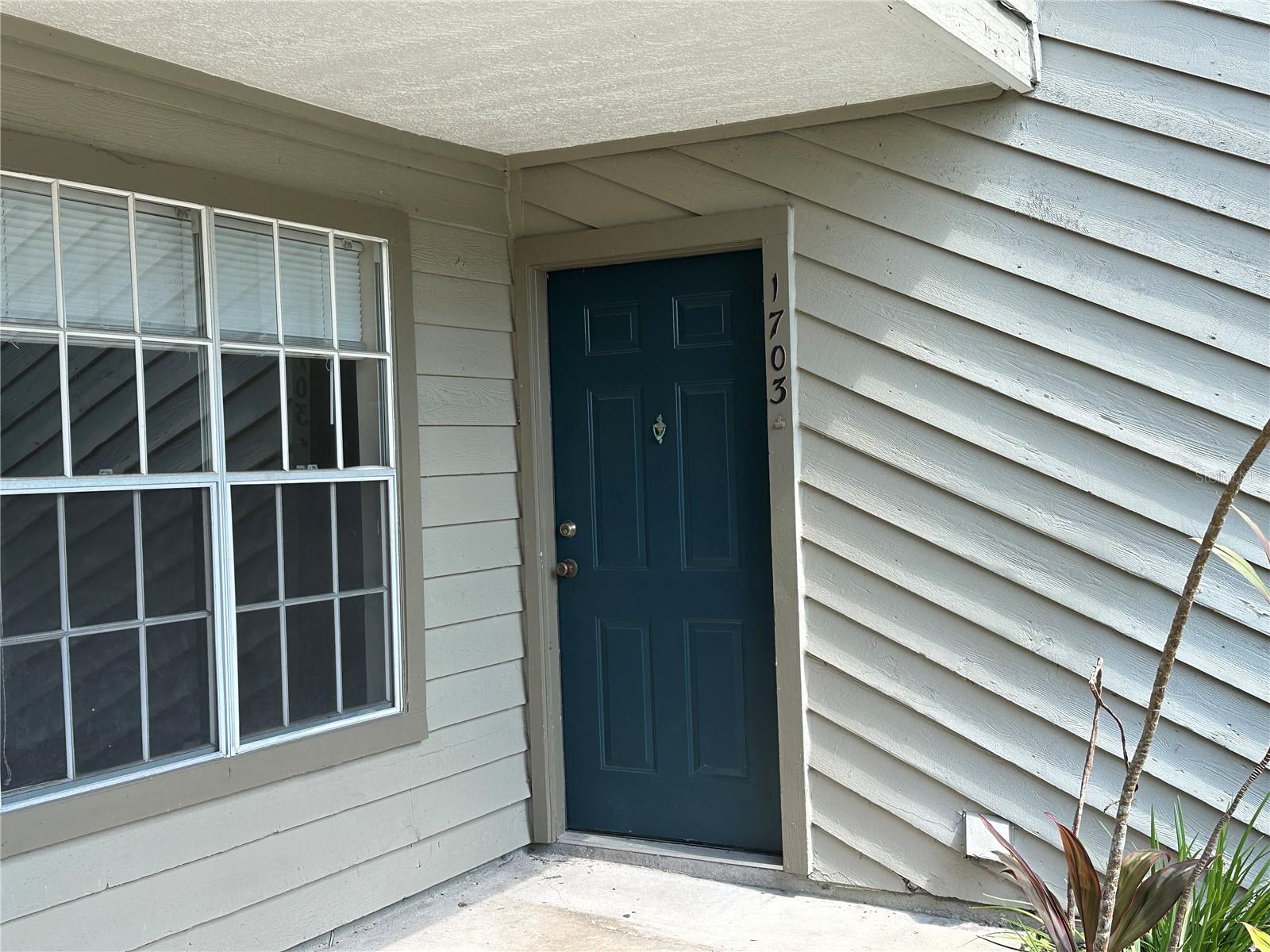 Front door of Home