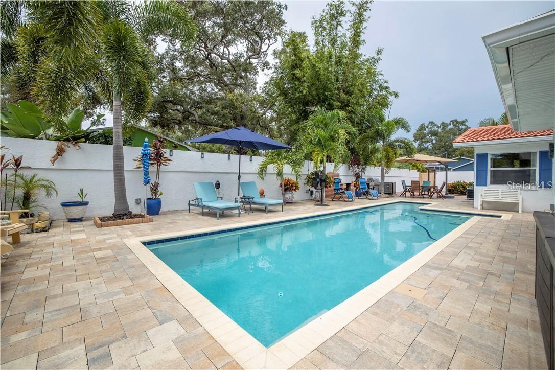 Pool and paver decking