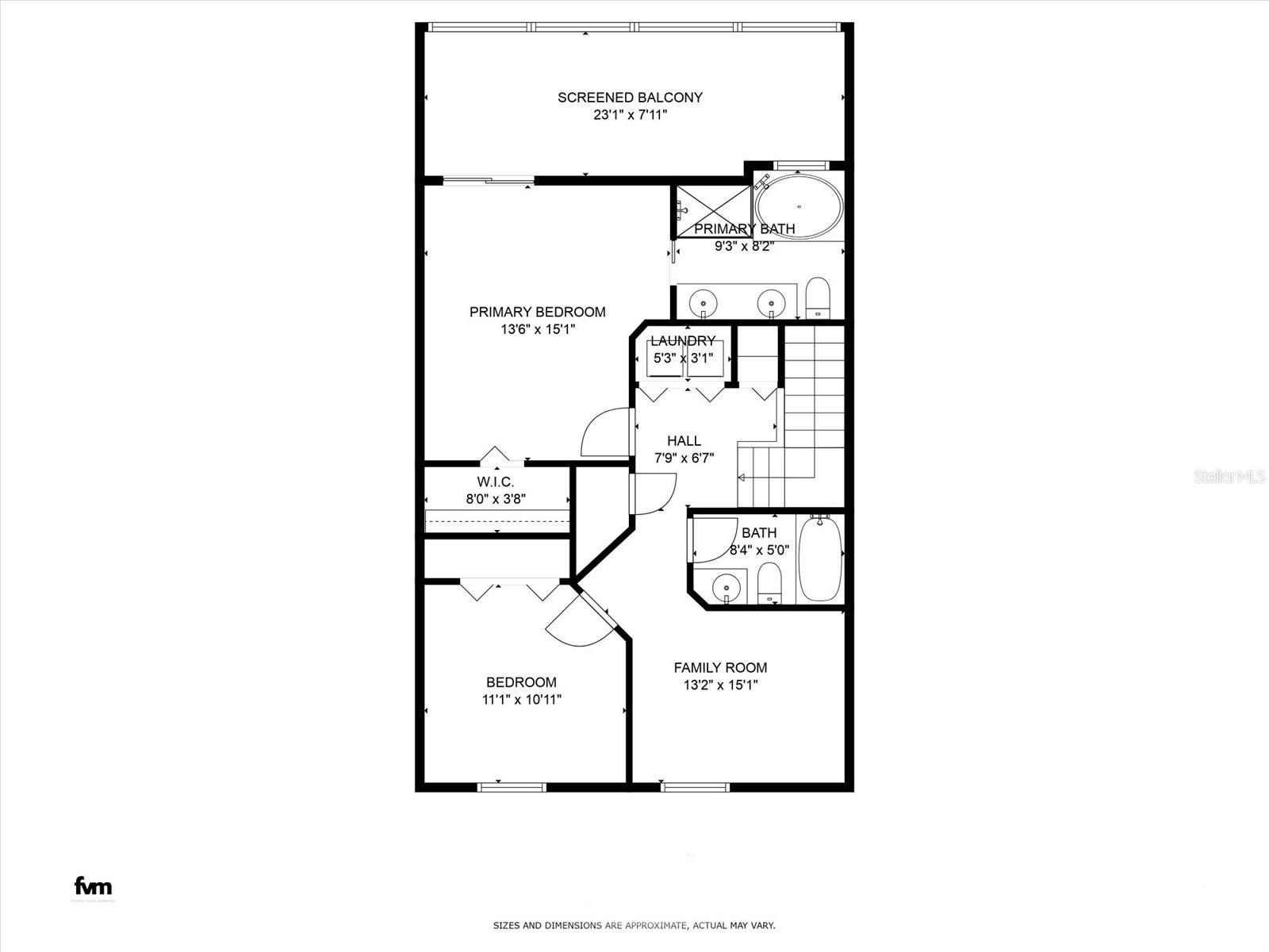 Third floor - floor plan