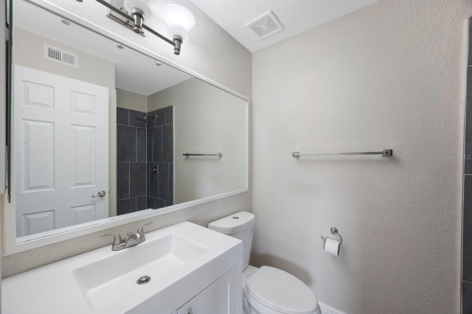 Completely remodeled bathrooms