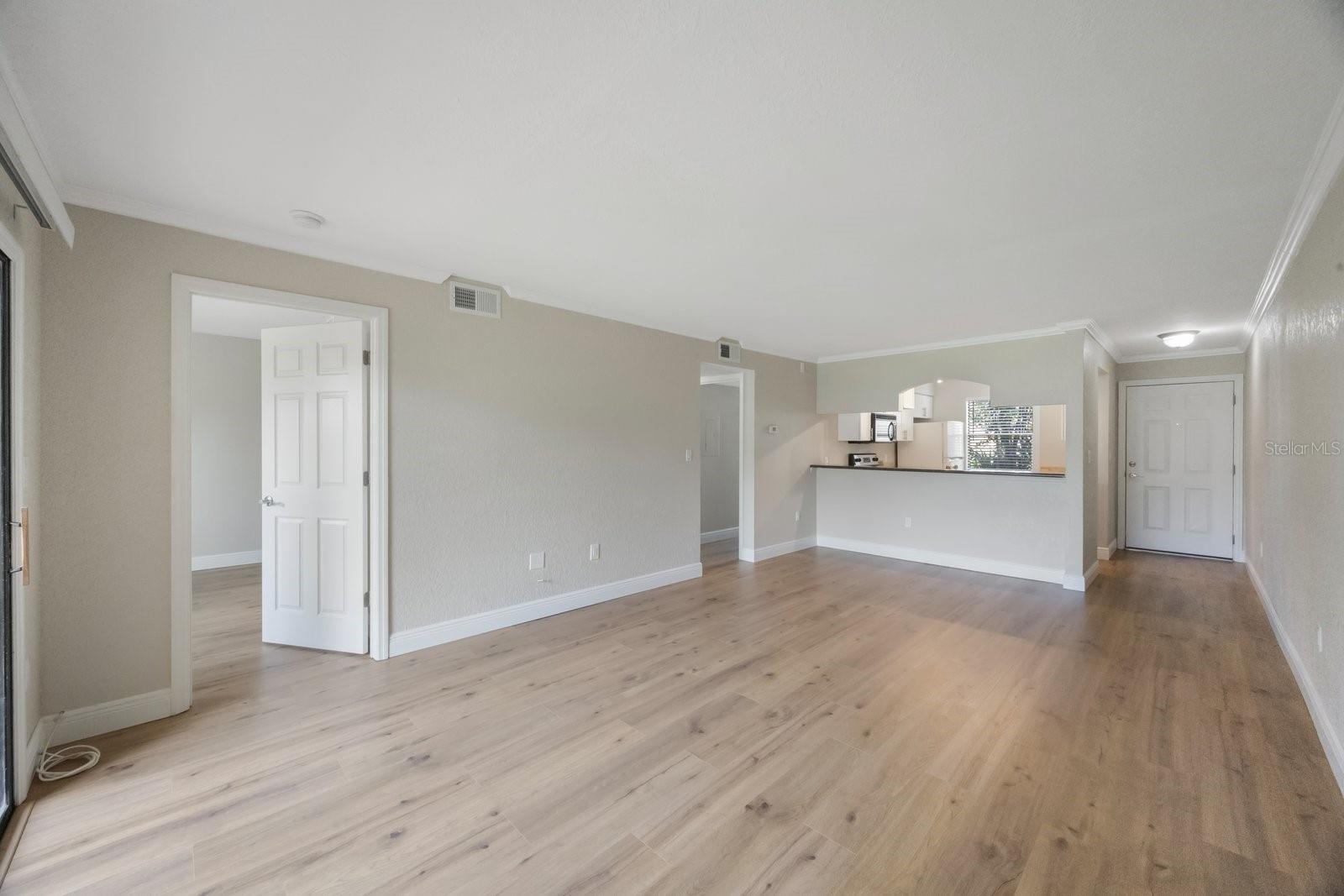 Newly remodeled flooring