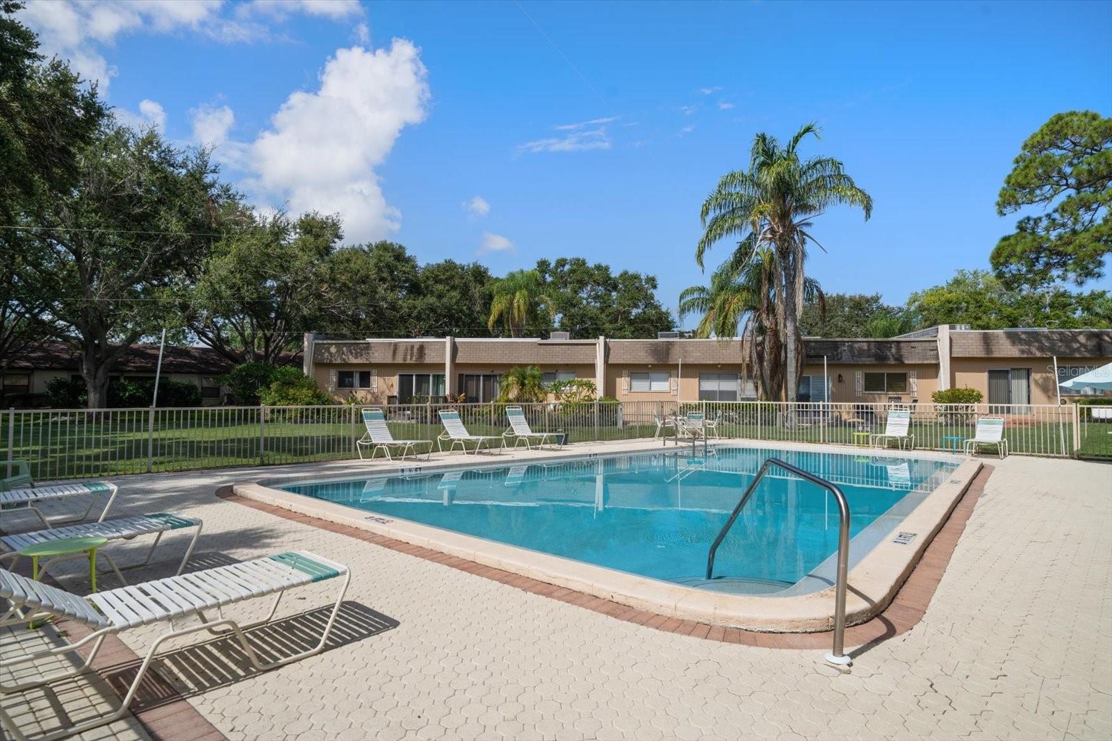 Heated pool