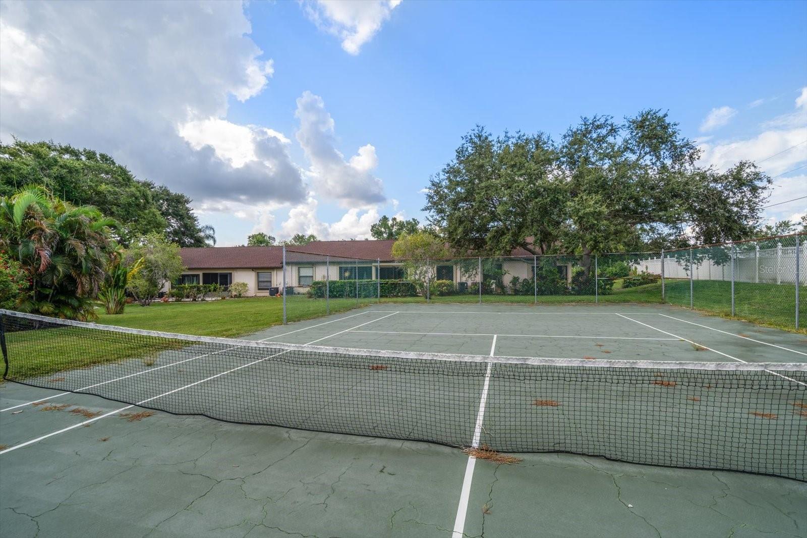 Tennis courts