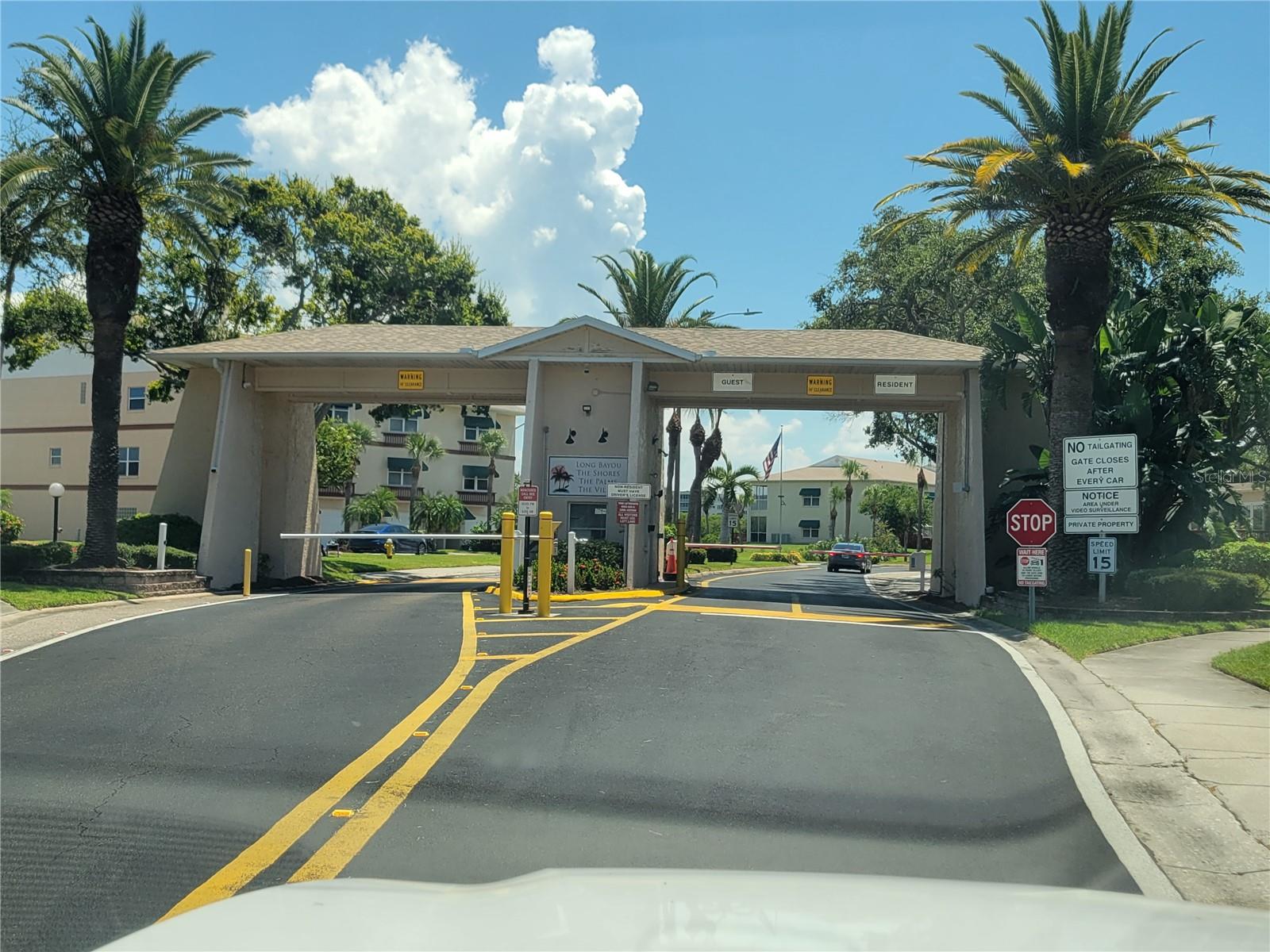 Security Gate Entrance