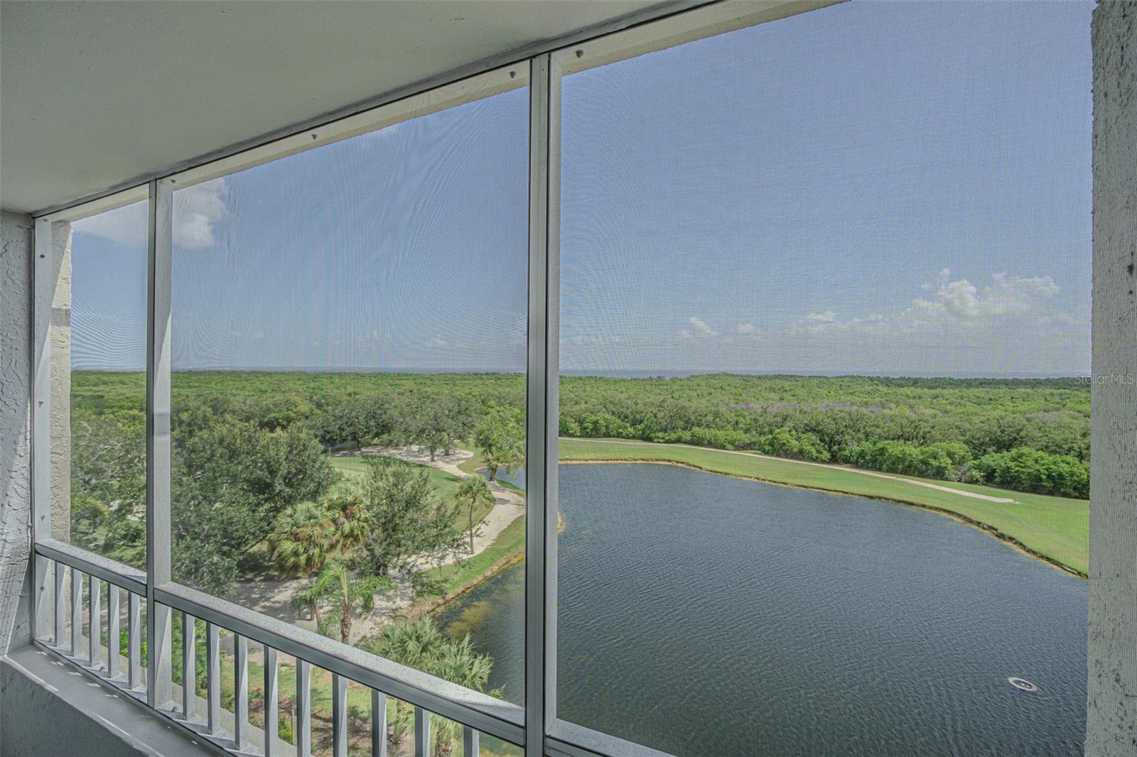 BEAUTIFUL VIEW FROM YOUR SCREENED BALCONY..