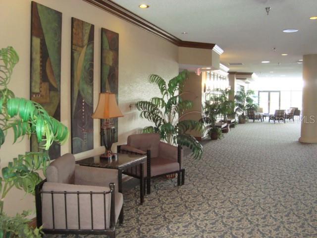 THE ATRIUM AREA IS LARGE ENOUGH FOR A LARGE PARTY!!