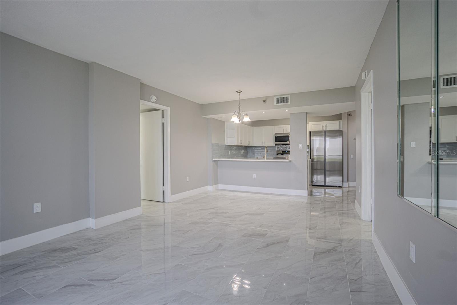ALL NEUTRAL COLOR SCHEME THROUGHOUT THE CONDO