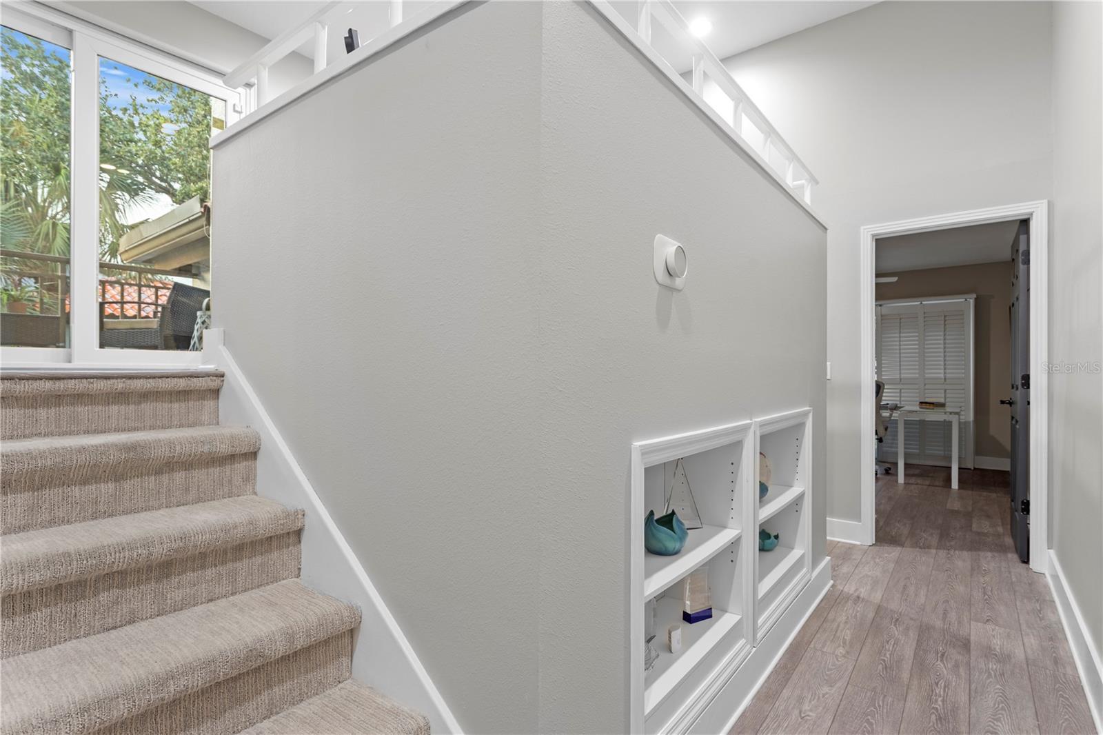 The thoughtfully designed split-level floorplan offers exceptional privacy between the spacious secondary bedrooms and the luxurious primary suite