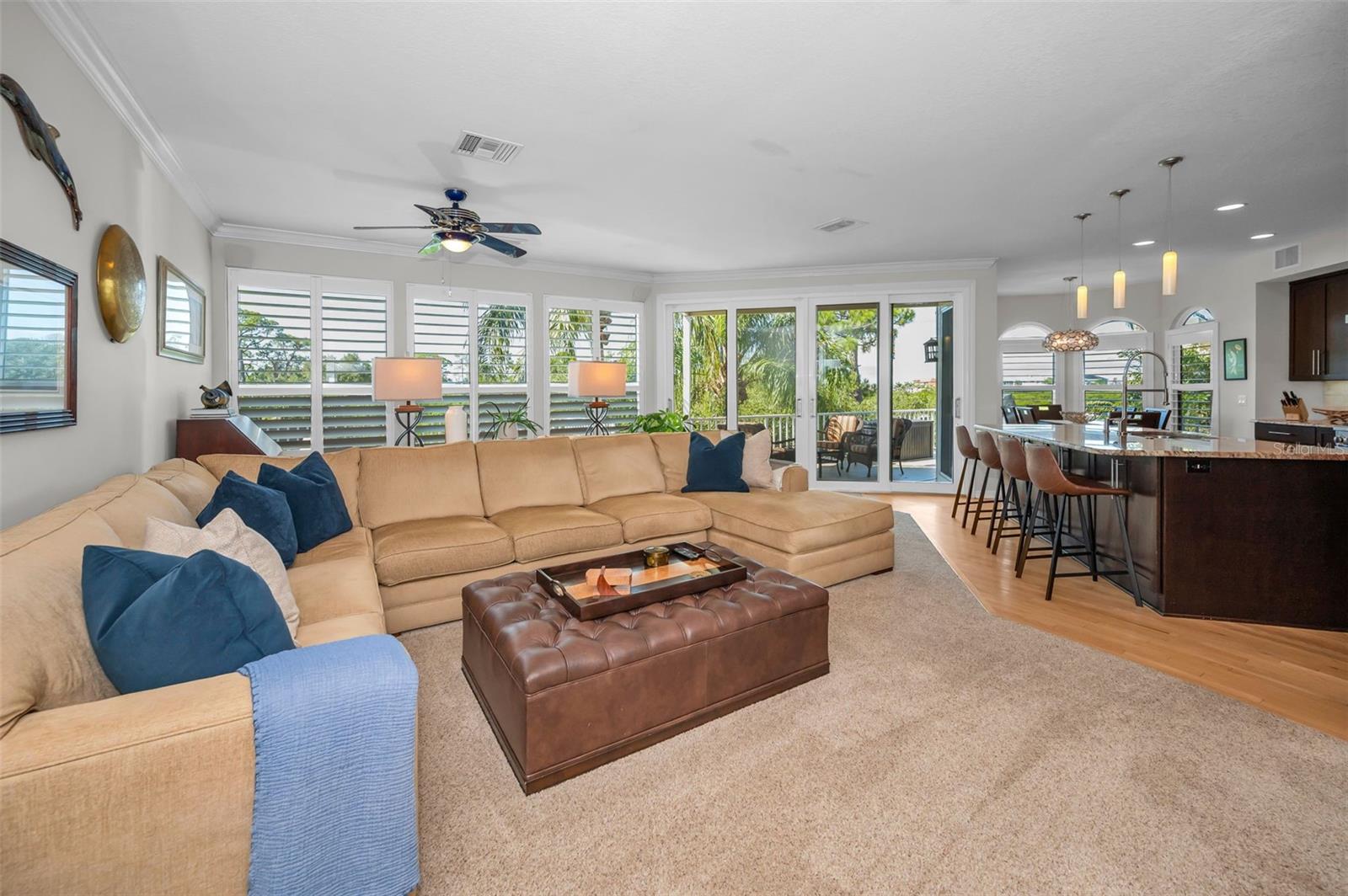 Perfect spot for gathering with friends and family