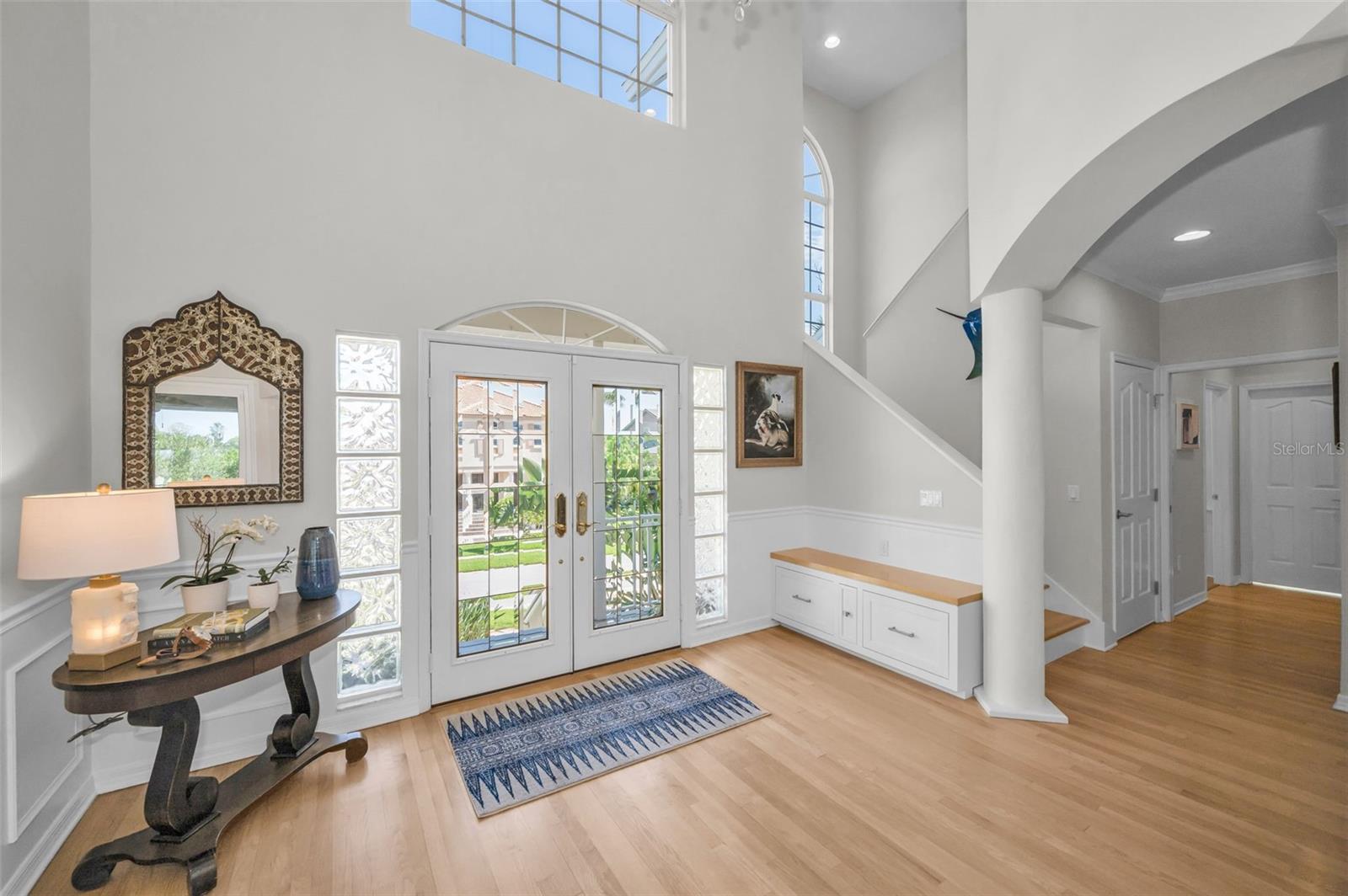 Stunning light-filled foyer