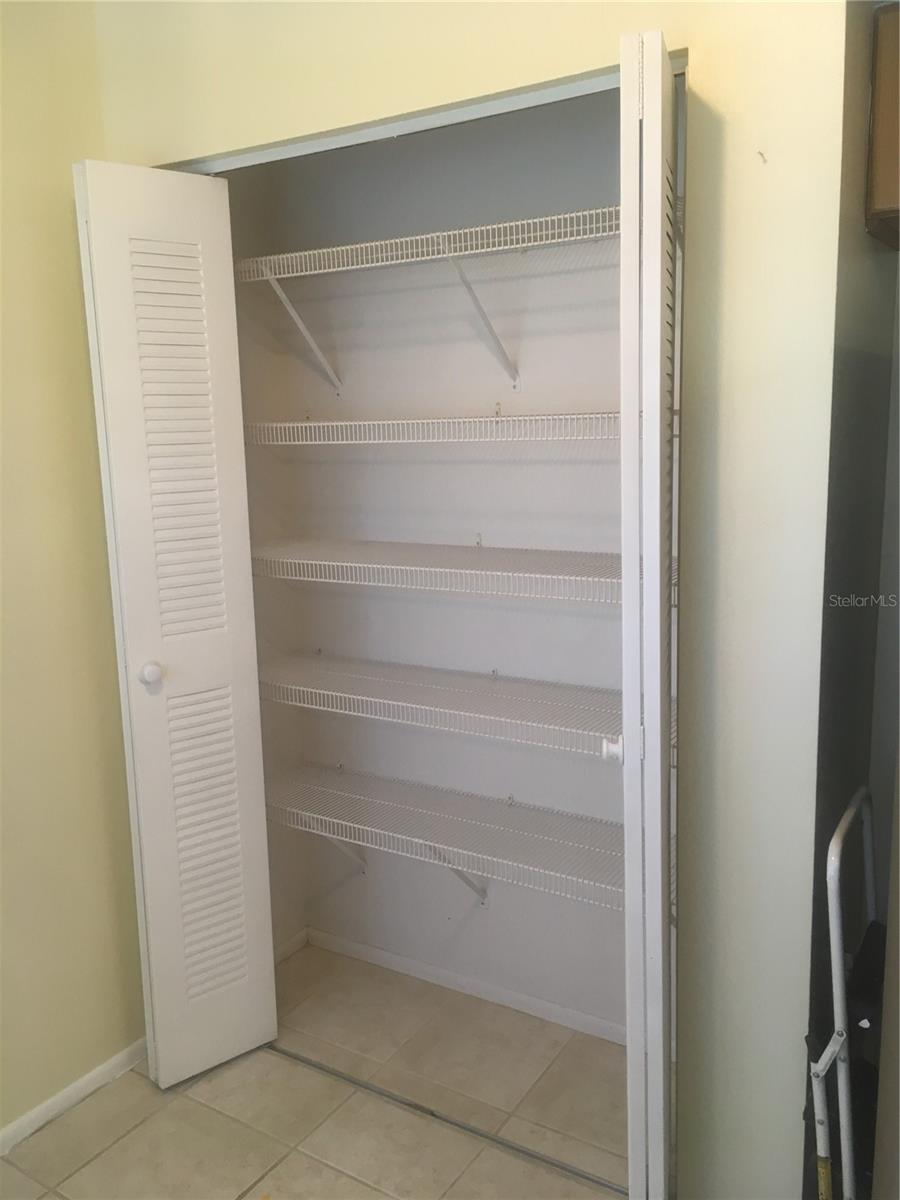 Pantry closet