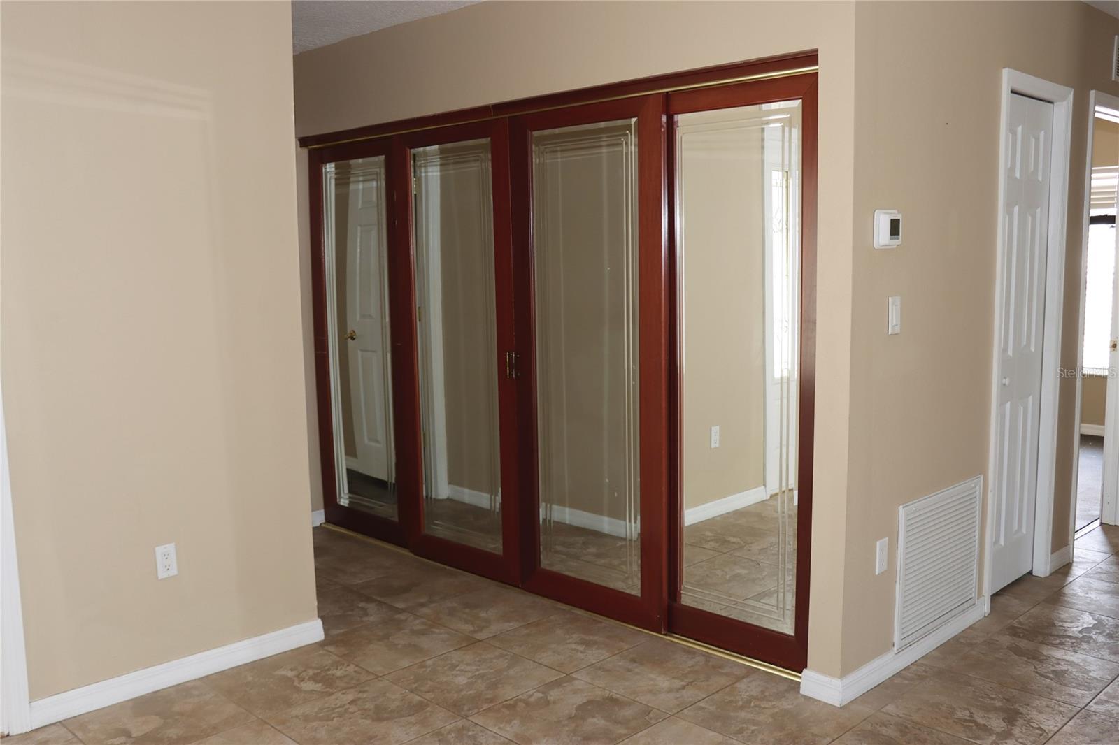 Laundry closet