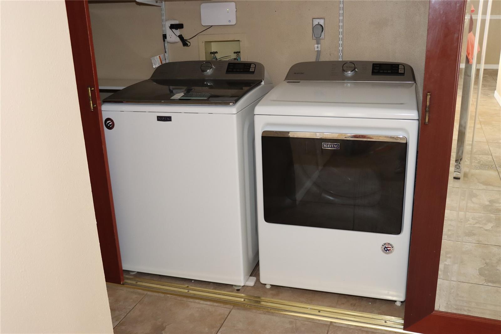 Laundry closet