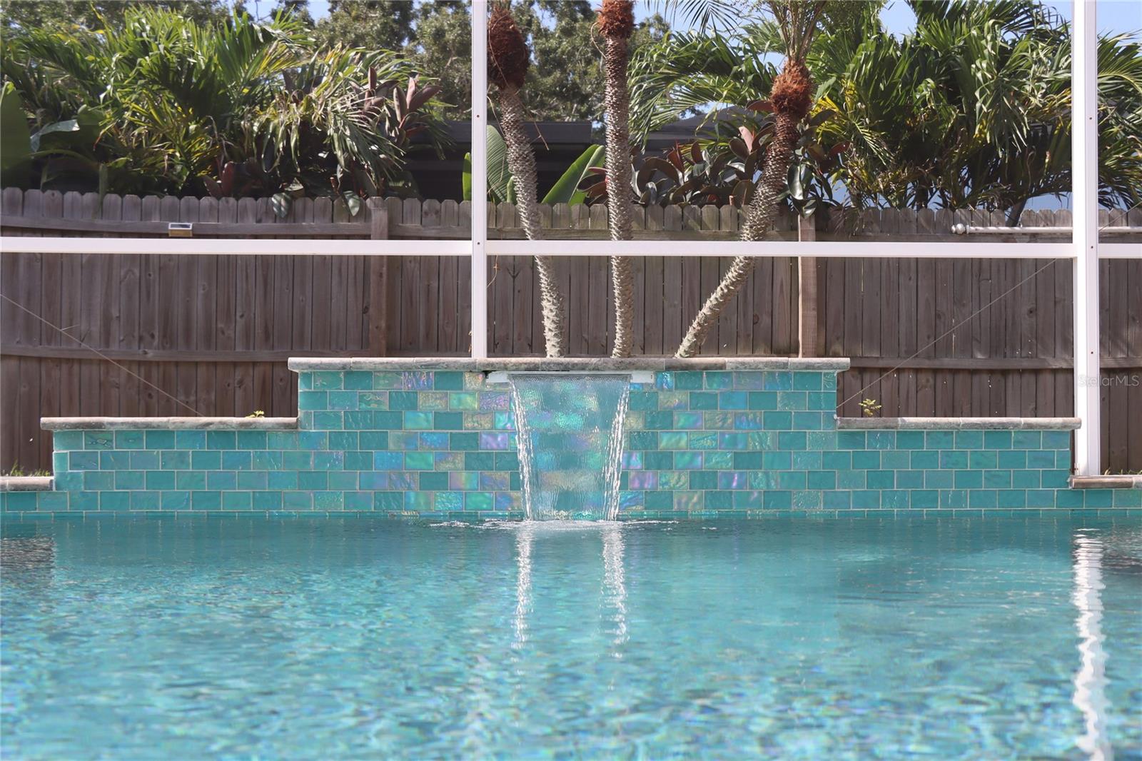 Waterfall feature