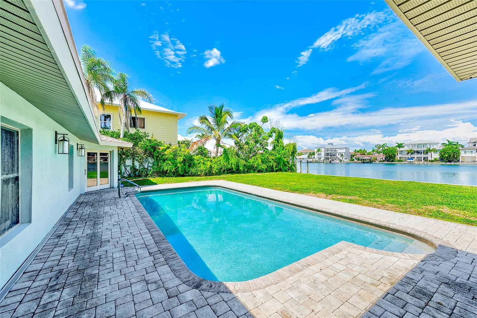 Heated pool for year-round enjoyment