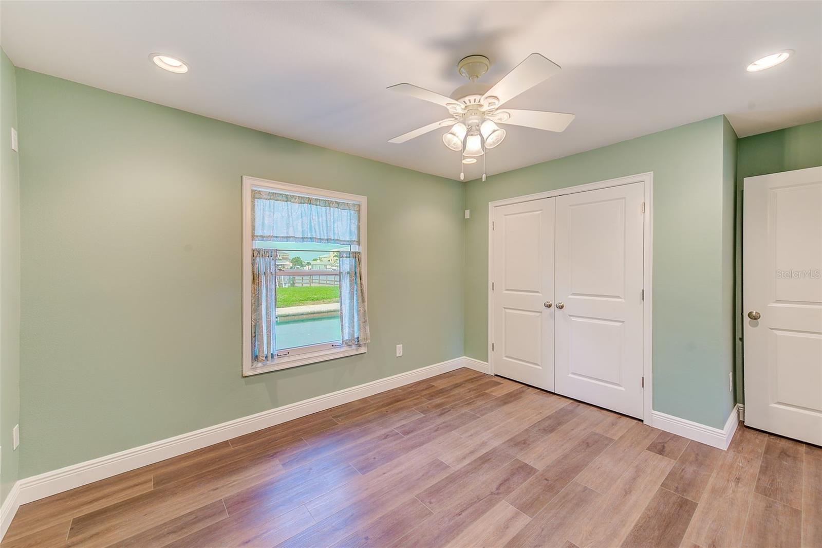 Bedroom 2 with built-in closet