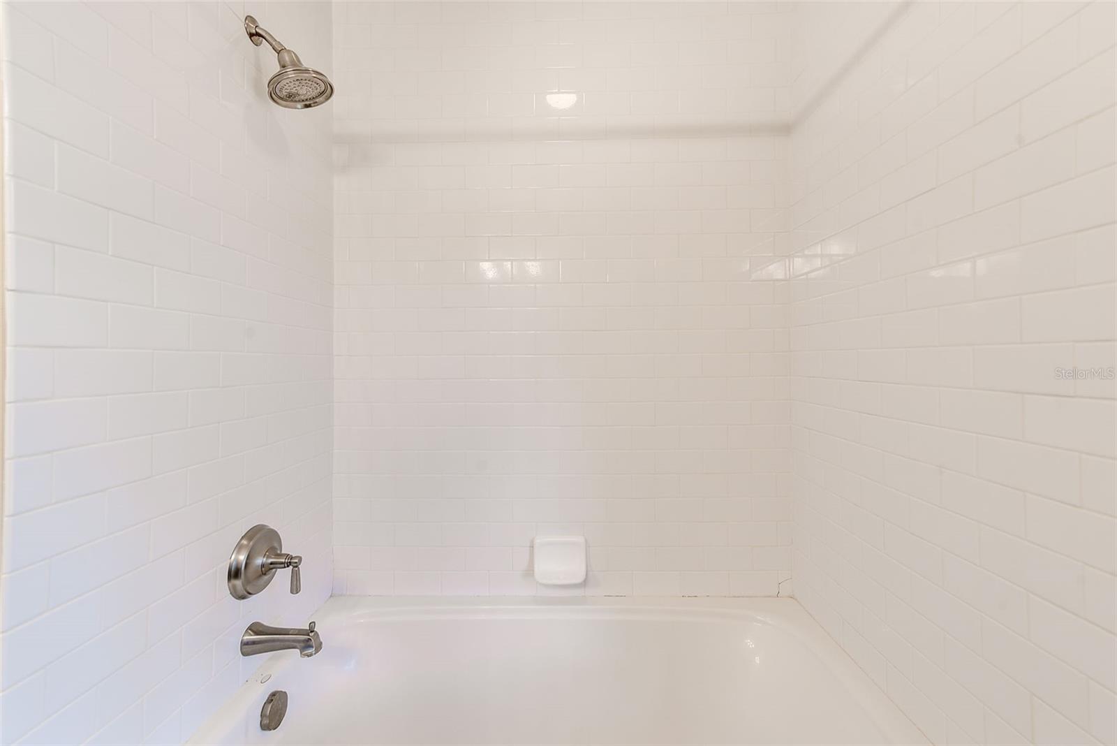 Bathroom 2 with shower and tub