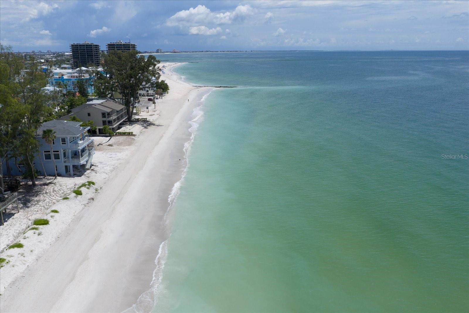 Just steps from the beach