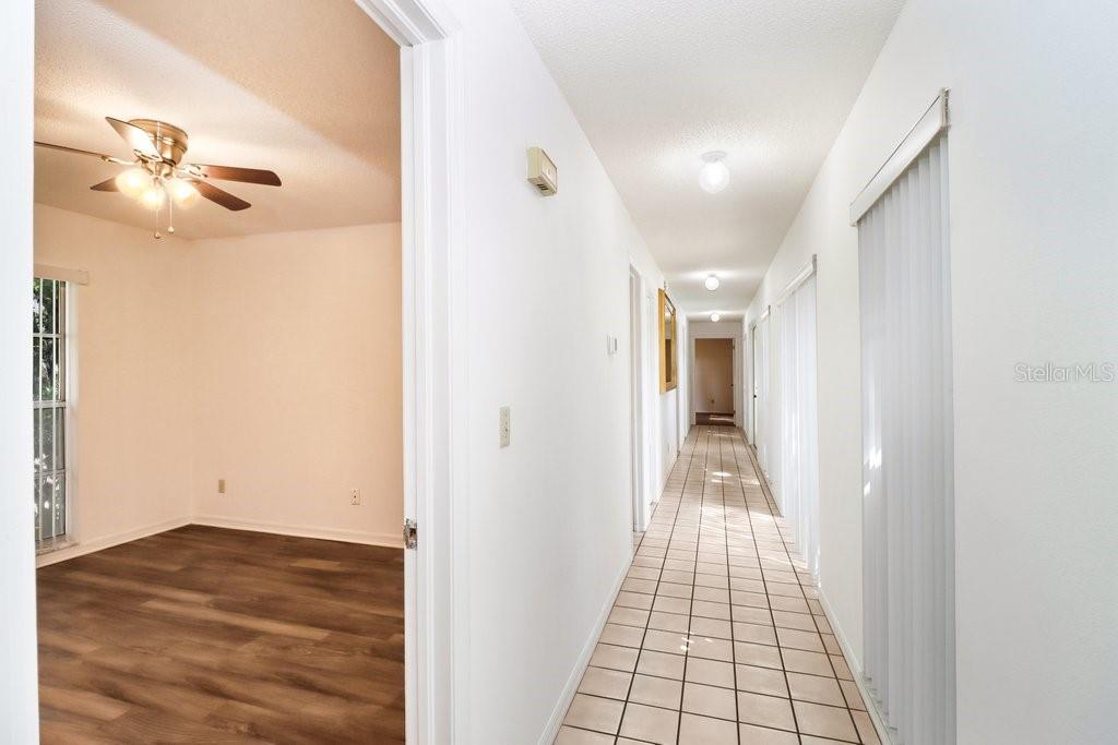 Open Hallway to Bedrooms
