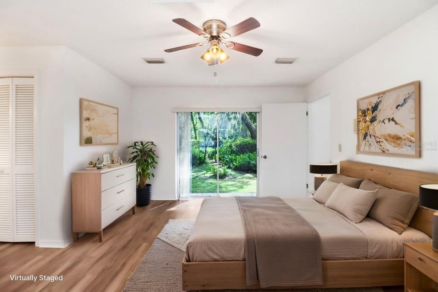 Master Bedroom - Virtually Staged