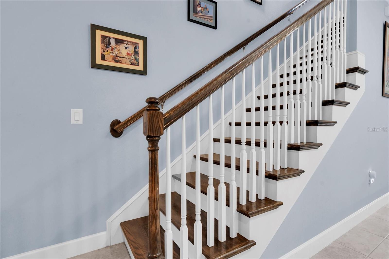 Stairs to second level bedrooms