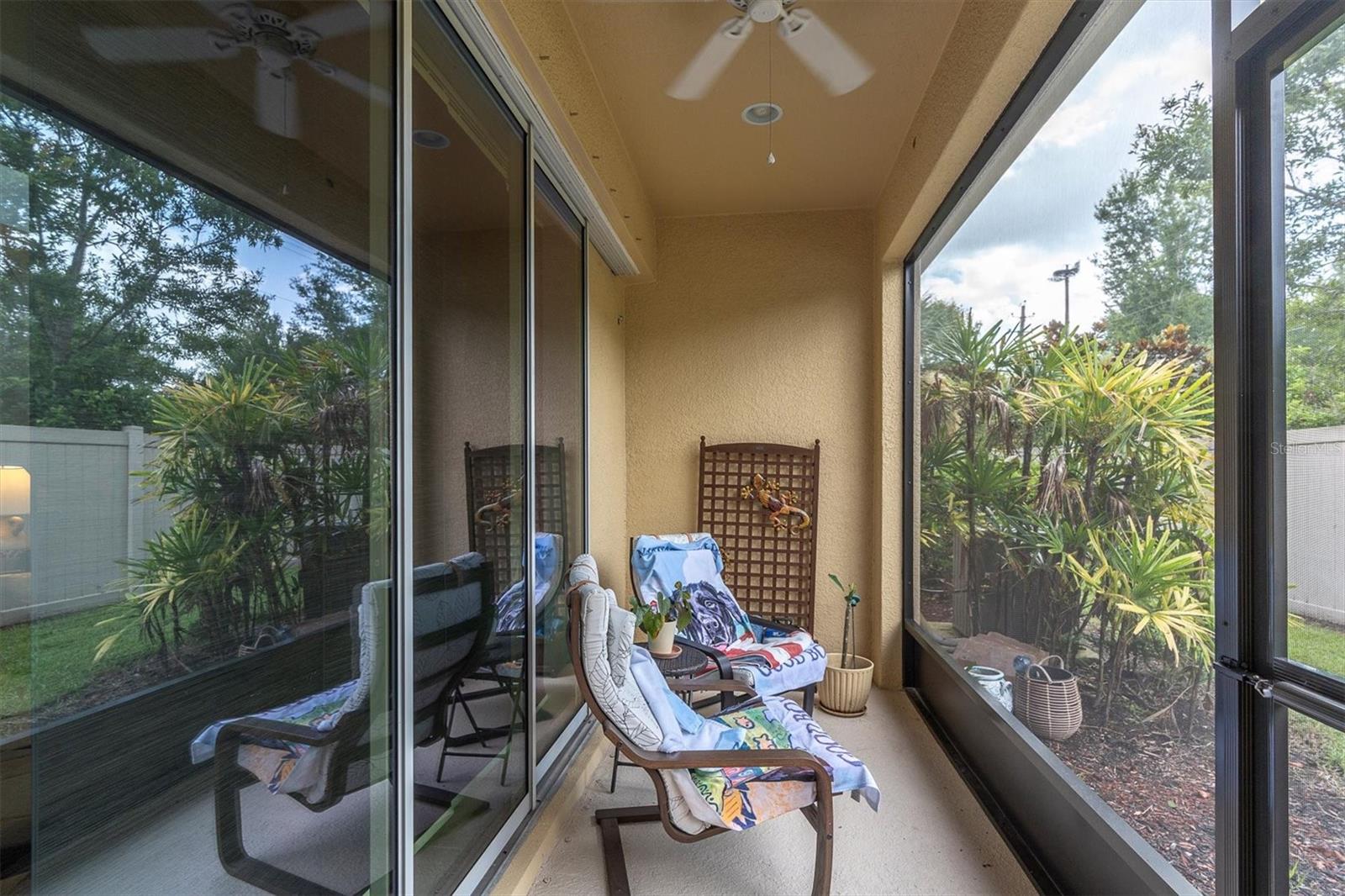 Screened porch