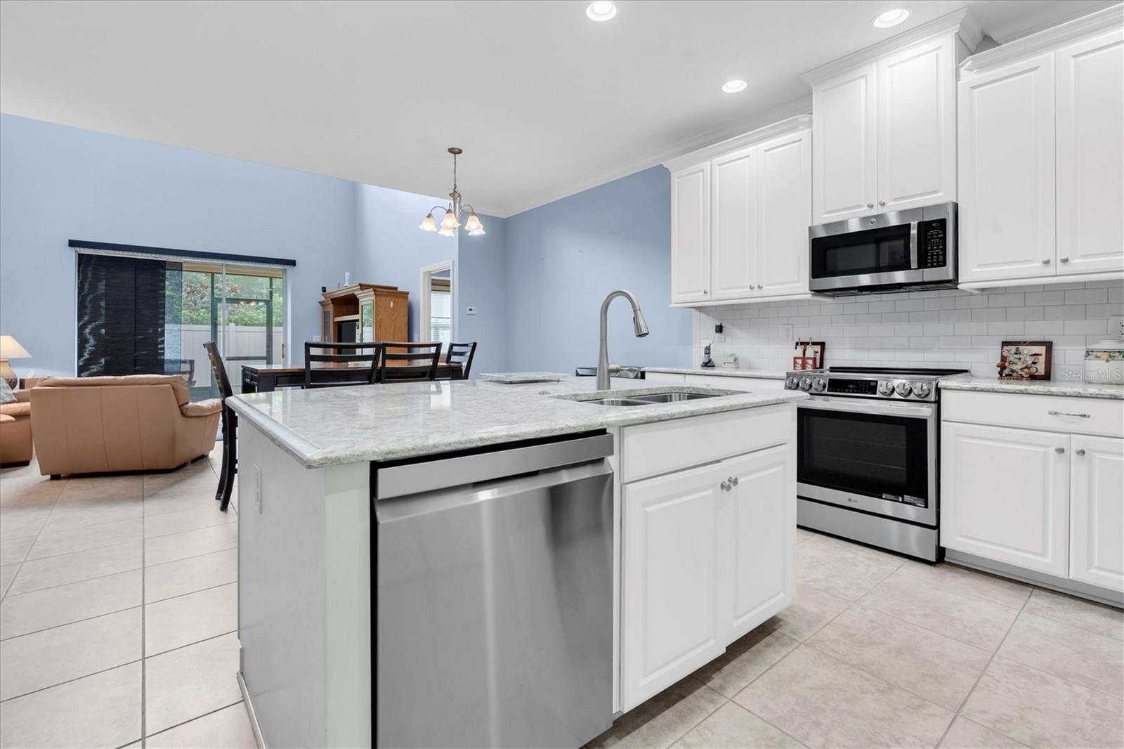 View of kitchen