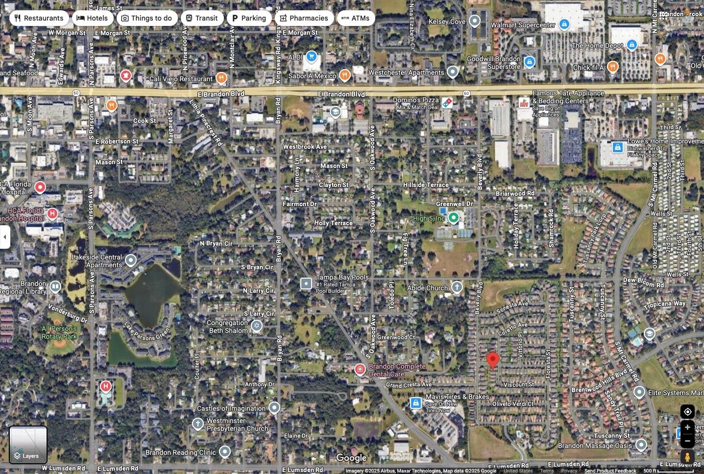 Centrally located.