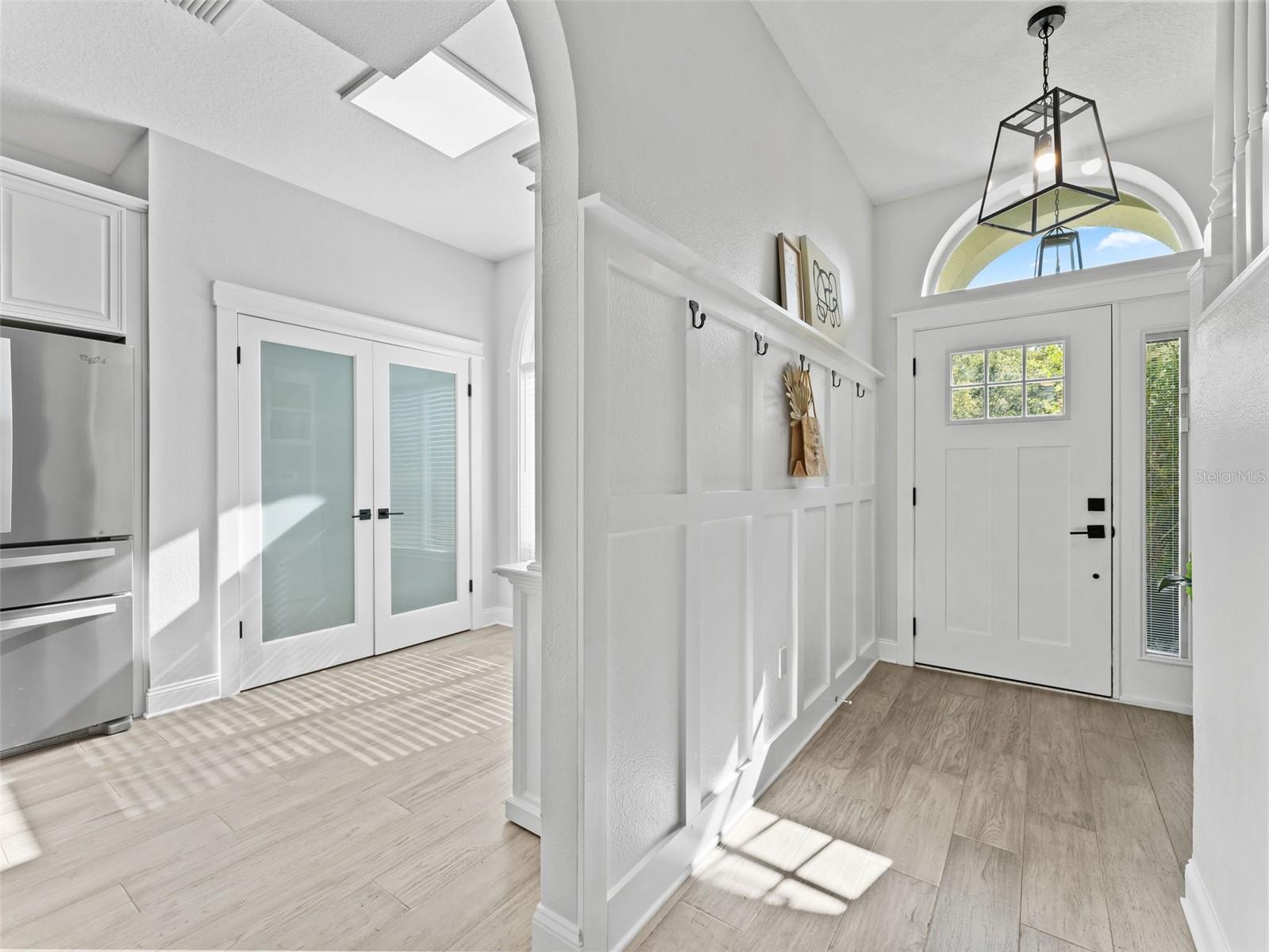 Eat in Kitchen to your right from the entry.