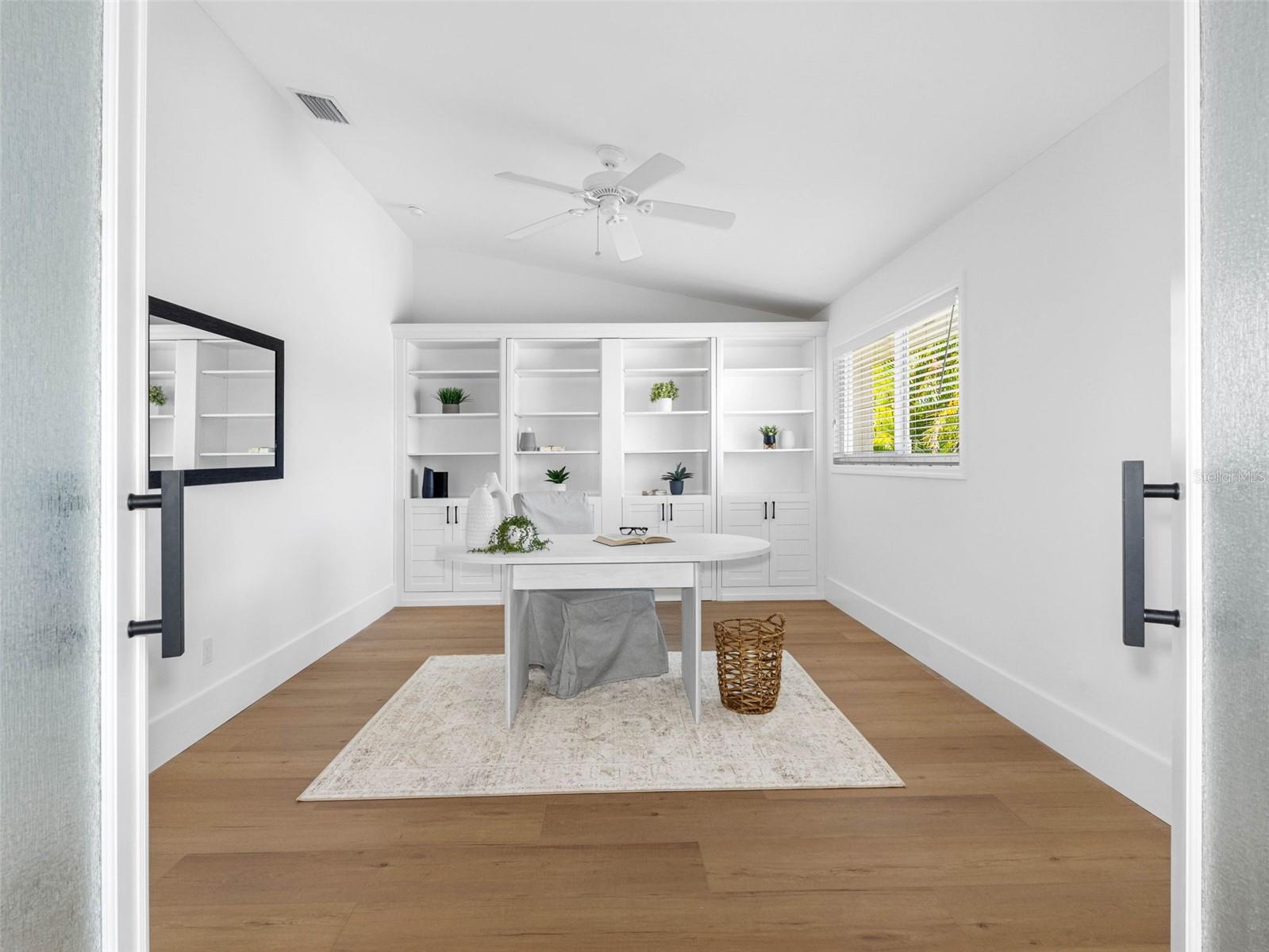 Third bedroom or a perfect home office or exercise room!