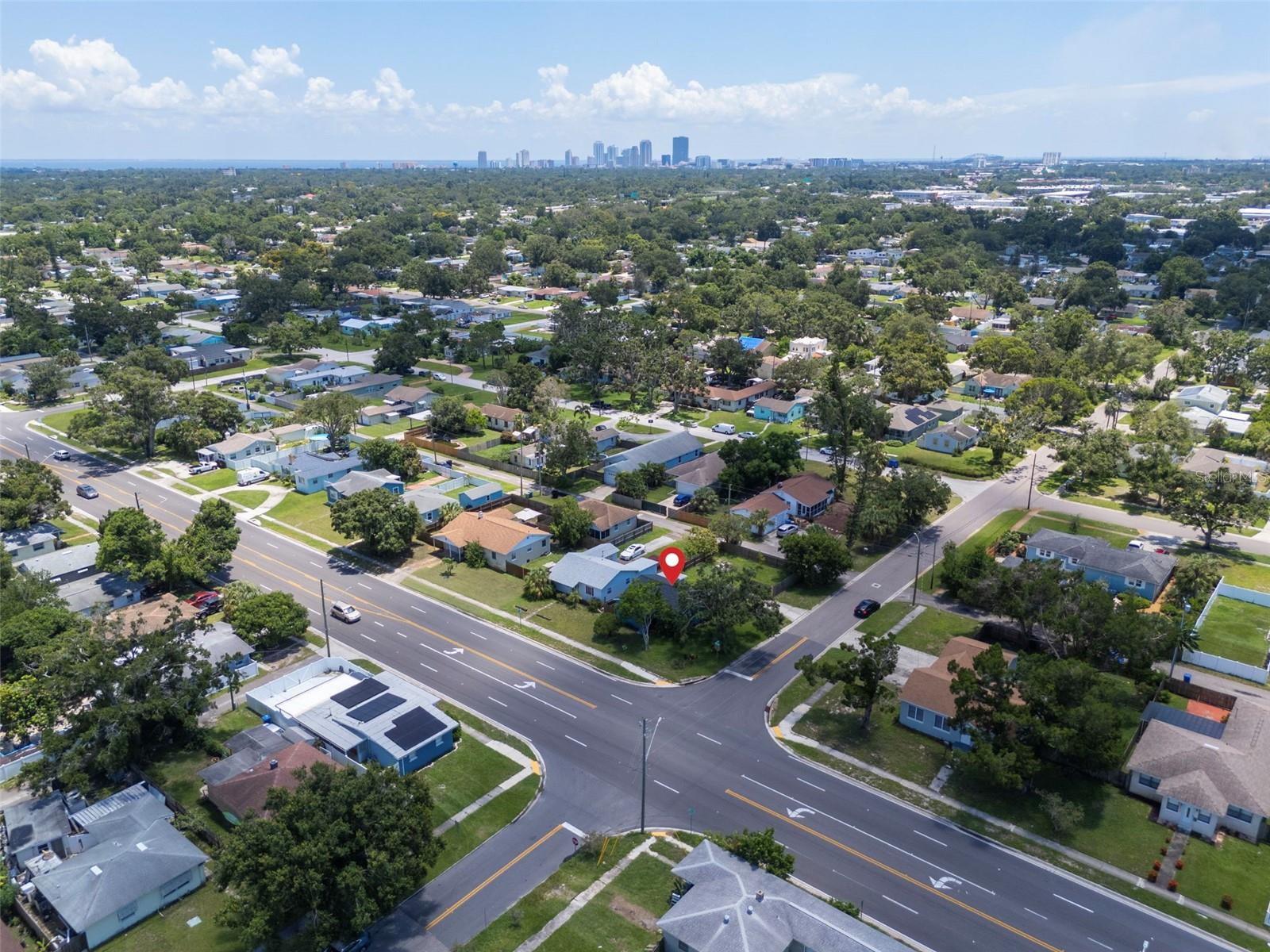 Aerial view