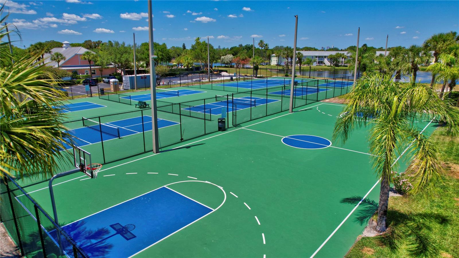 Basketball courts